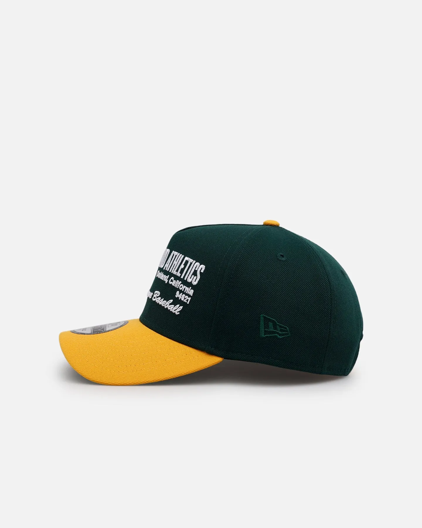 New Era Oakland Athletics 'Workleague' 9FORTY A-Frame Snapback Green sold by Culture Kings product image thumbnail 4