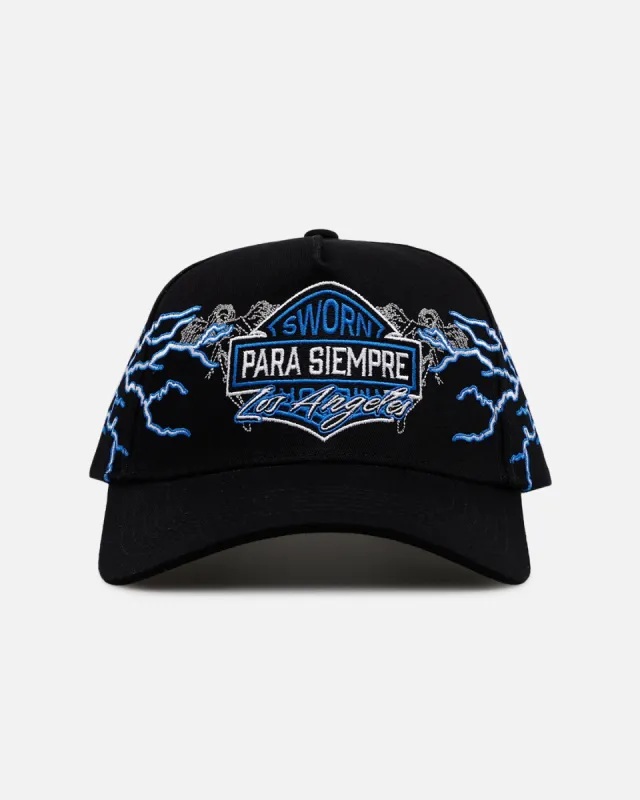 Sworn To Us Interstate Lighting 'Outlaw Spirit' Snapback Black sold by Culture Kings