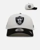 New Era Las Vegas Raiders 'Chrome Black' 9FORTY A-Frame Snapback Chrome/Black sold by Culture Kings