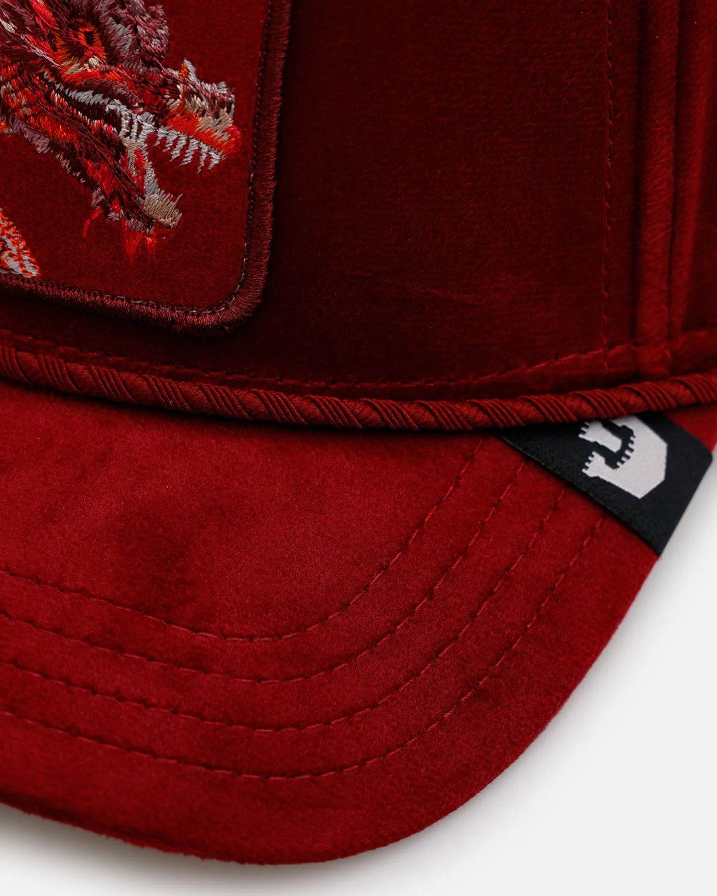 Goorin Bros The Dragon Velour Snapback Red sold by Culture Kings product image thumbnail 2