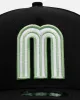 New Era Mexico National Baseball Team 'Satin Flower' 9FORTY A-Frame Snapback Black/Pink sold by Culture Kings