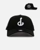 New Era Philadelphia Phillies 'Black White Upside Down Logo' 9FORTY A-Frame Snapback Black/White sold by Culture Kings