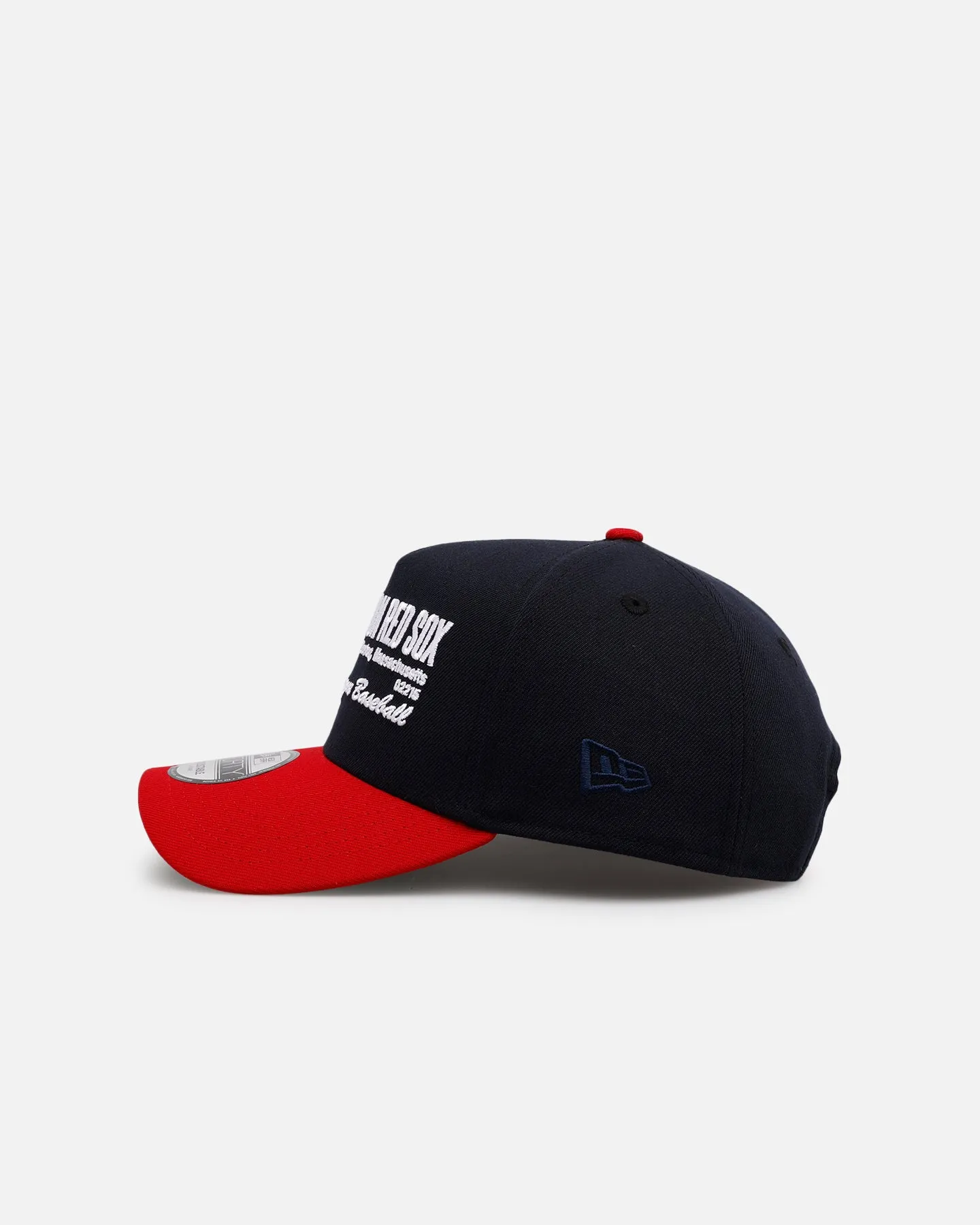New Era Boston Red Sox 'Workleague' 9FORTY A-Frame Snapback Navy/Red sold by Culture Kings product image thumbnail 4