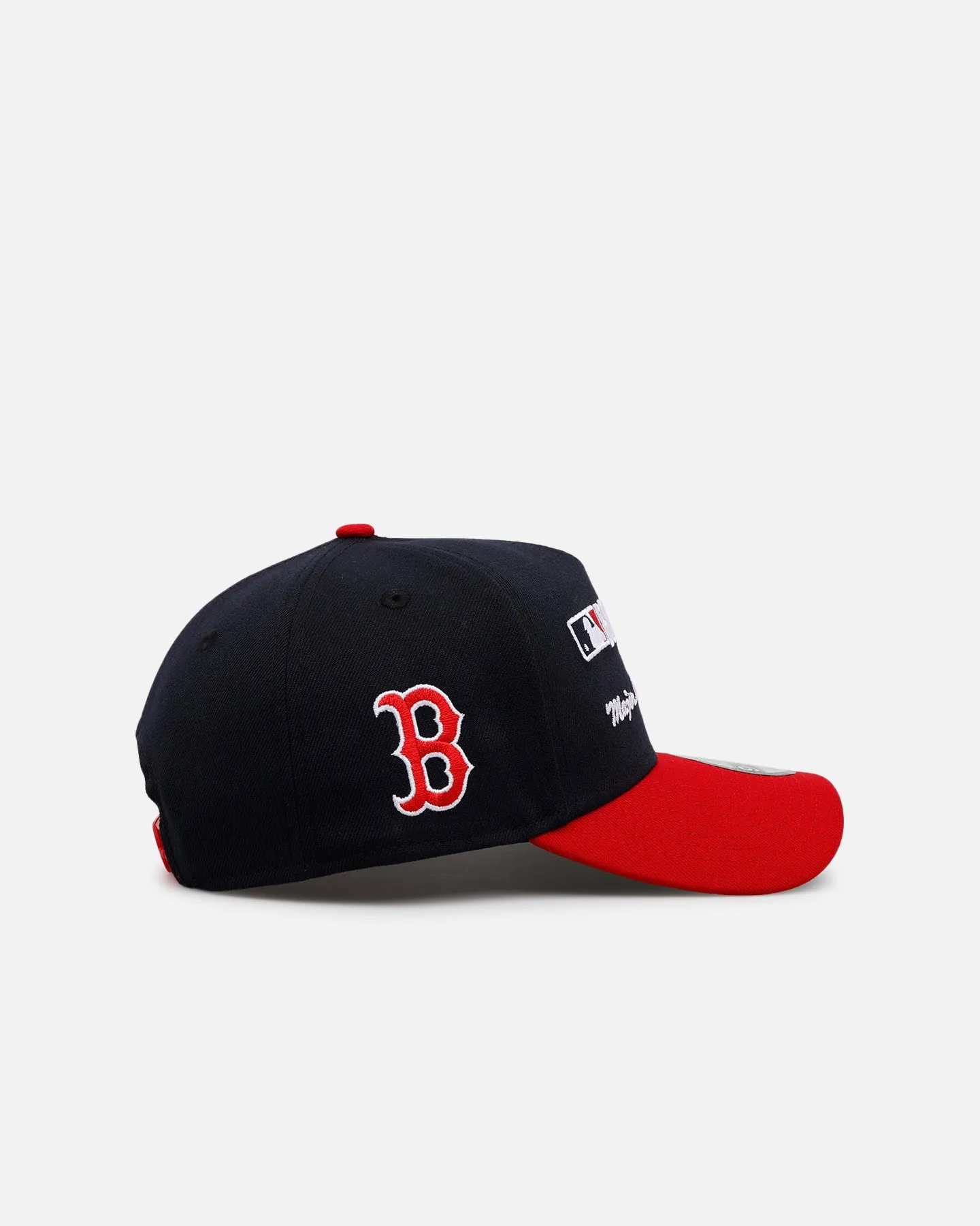 New Era Boston Red Sox 'Workleague' 9FORTY A-Frame Snapback Navy/Red sold by Culture Kings product image thumbnail 3