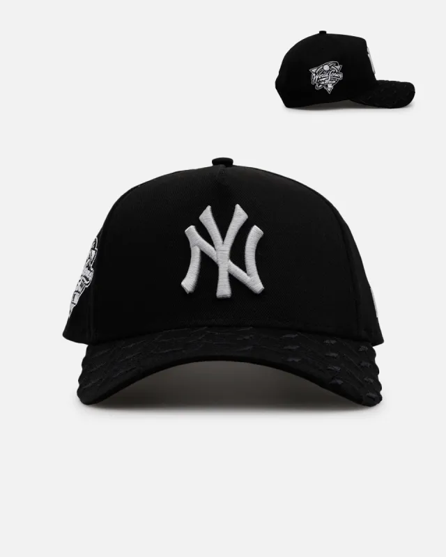 New Era New York Yankees 'Dark Steel' 9FORTY A-Frame Snapback Black/Grey sold by Culture Kings