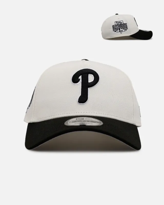 New Era Philadelphia Phillies 'Chrome Black' 9FORTY A-Frame Snapback Chrome/Black sold by Culture Kings