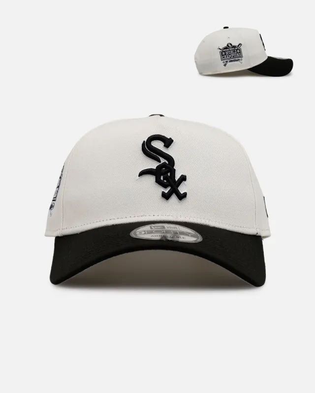 New Era Chicago White Sox 'Chrome Black' 9FORTY A-Frame Snapback Chrome/Black sold by Culture Kings
