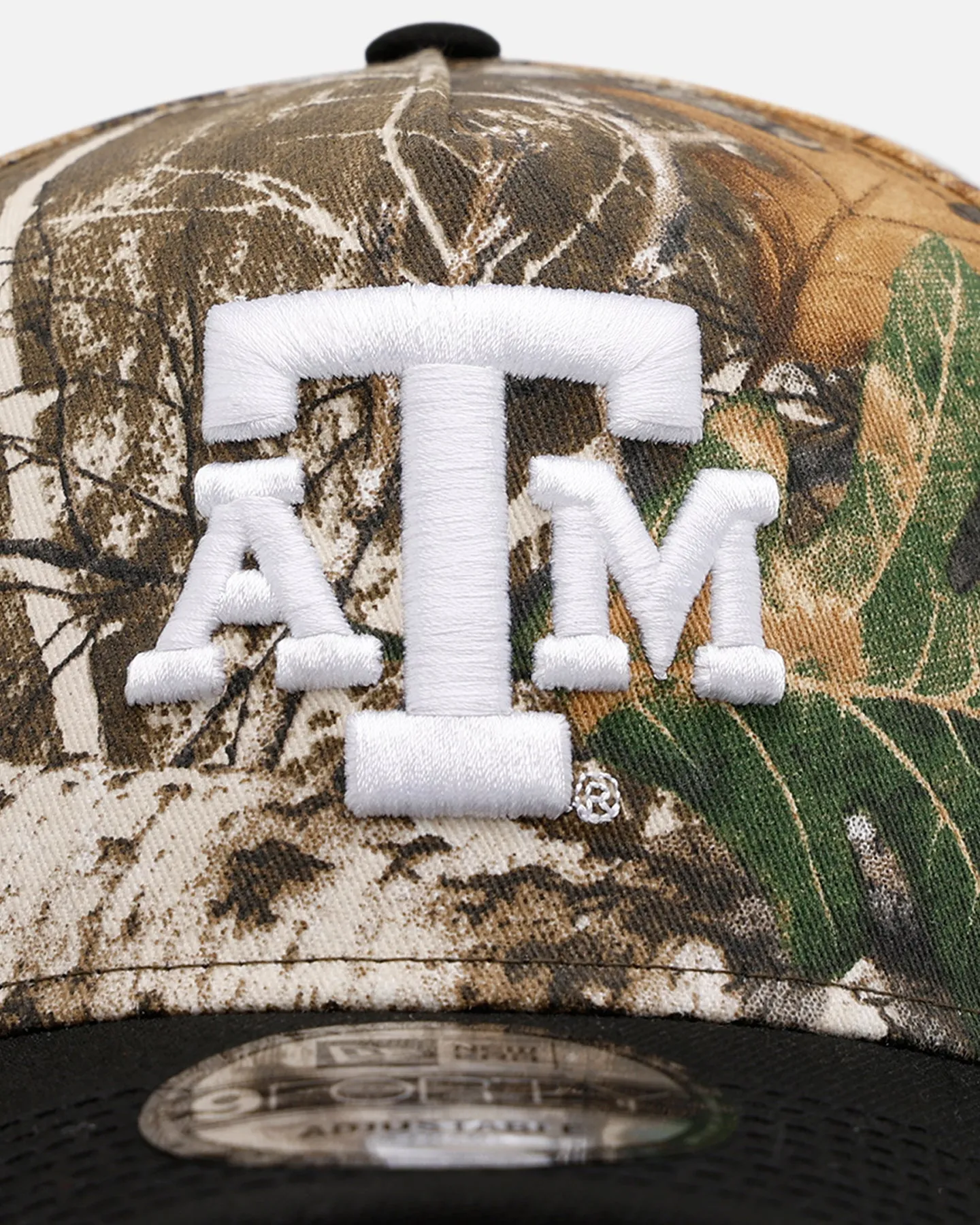 New Era Texas A&M Aggies 'Southeastern Conference' 9FORTY A-Frame Snapback Realtree sold by Culture Kings product image thumbnail 5