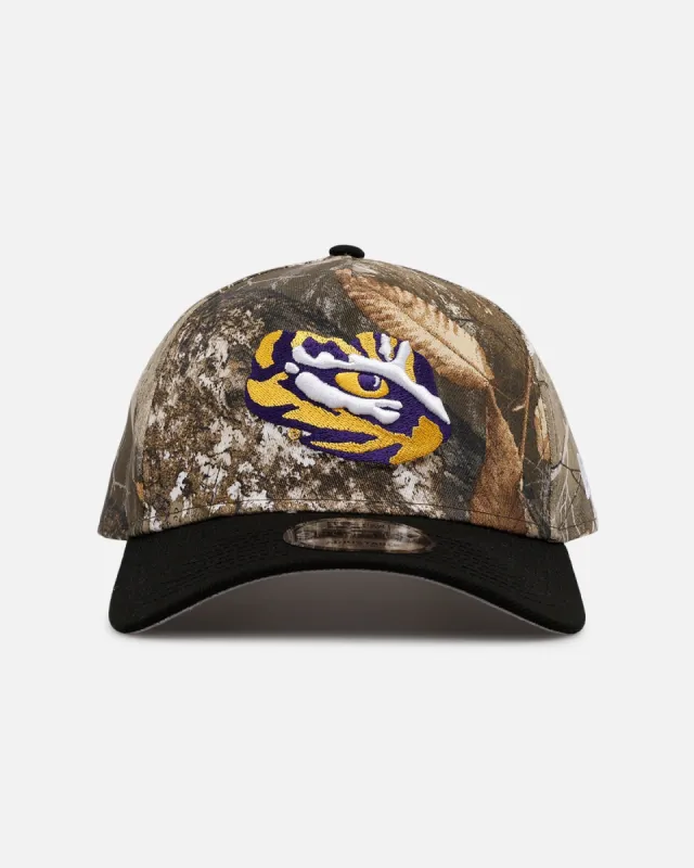 New Era LSU Tigers 'Southeastern Conference' 9FORTY A-Frame Snapback Realtree sold by Culture Kings