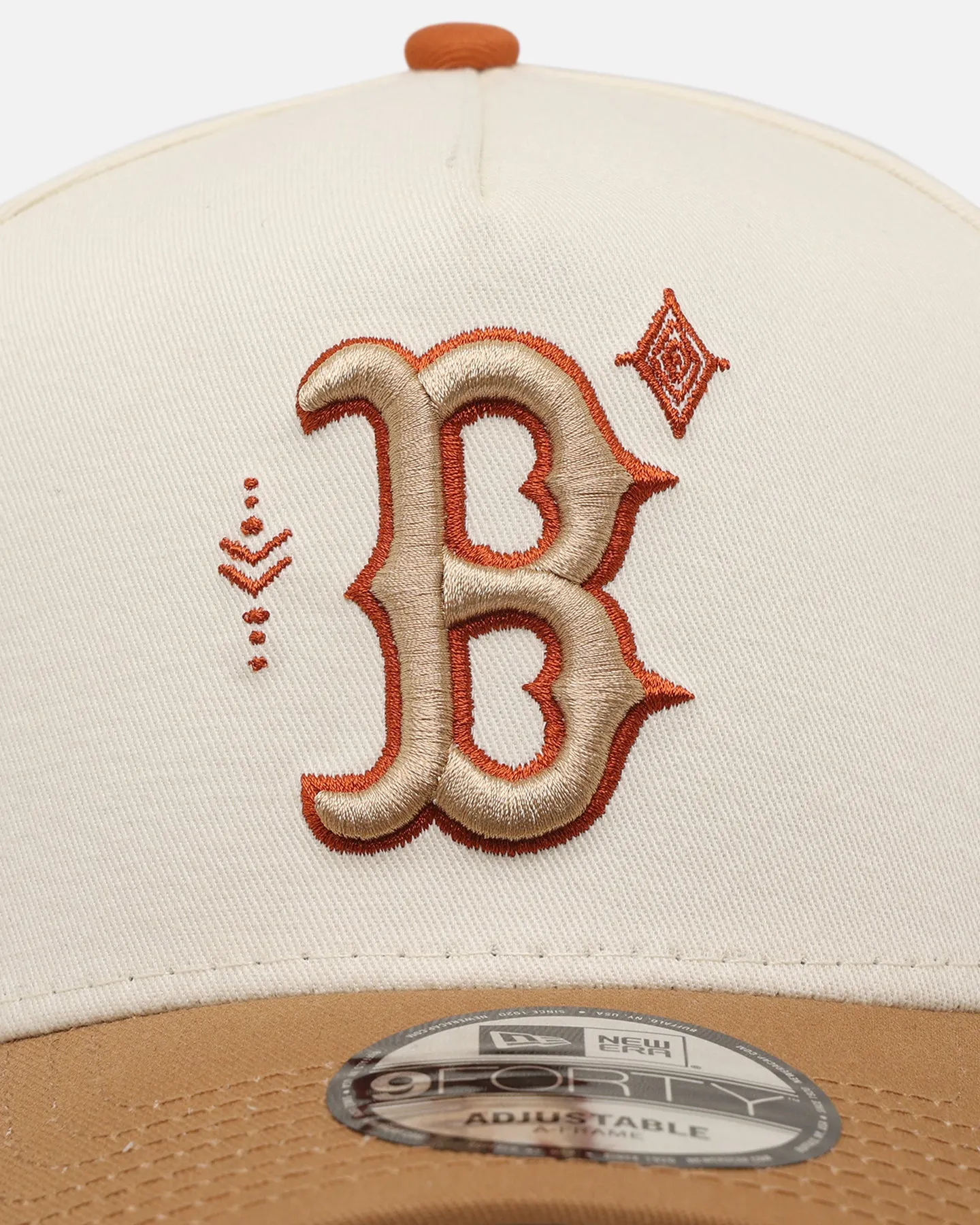New Era Boston Red Sox 'Sunset Trails' 9FORTY A-Frame Snapback Rust sold by Culture Kings product image thumbnail 5