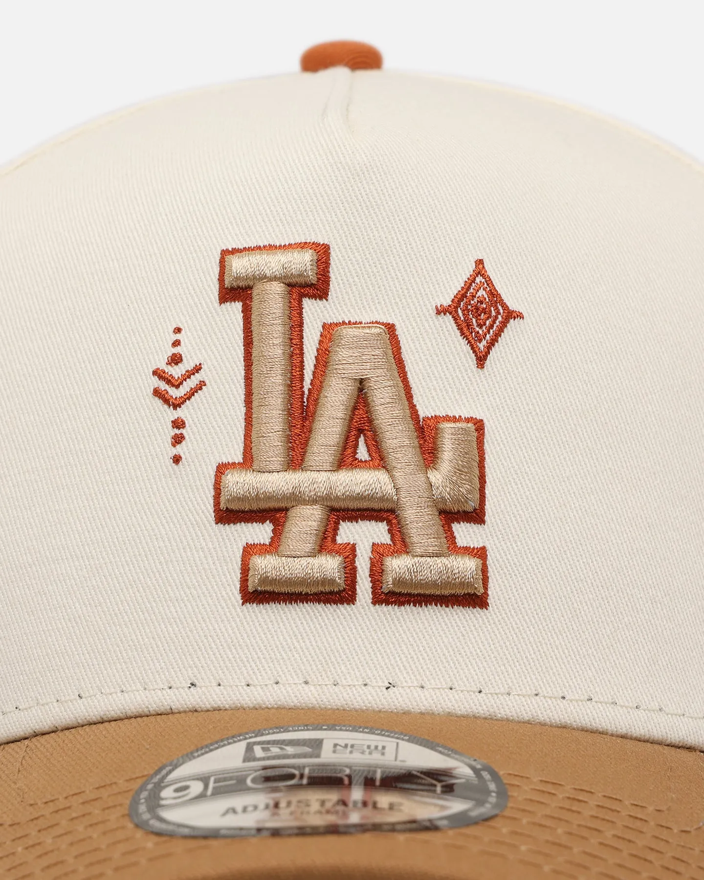 New Era Los Angeles Dodgers 'Sunset Trails' 9FORTY A-Frame Snapback Rust sold by Culture Kings product image thumbnail 5