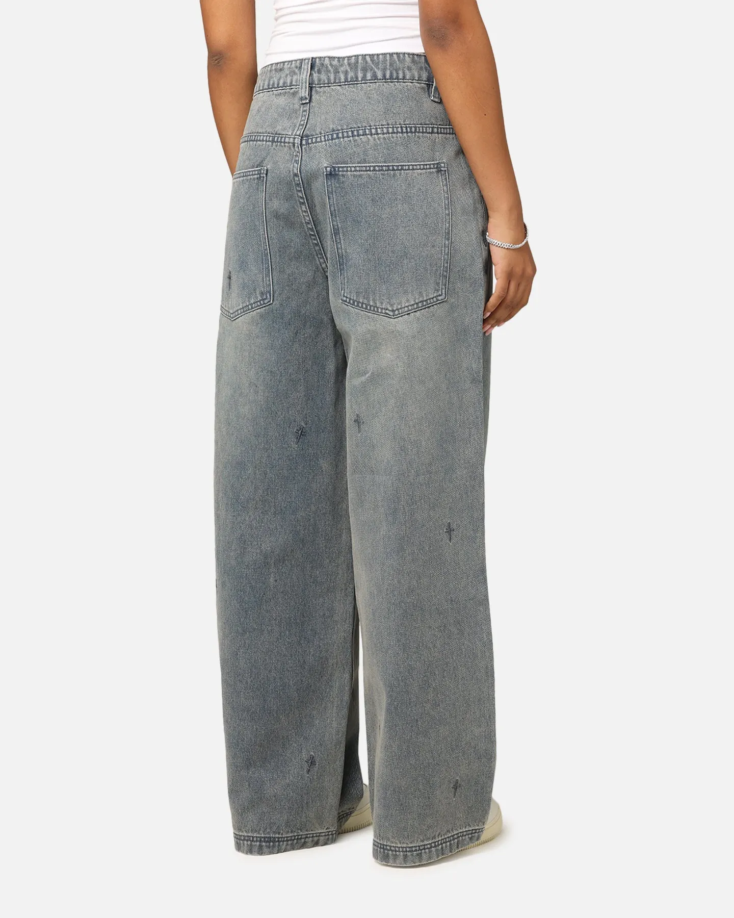 Saint Morta Amplus Graveyard Jeans Dirty Denim sold by Culture Kings product image thumbnail 5