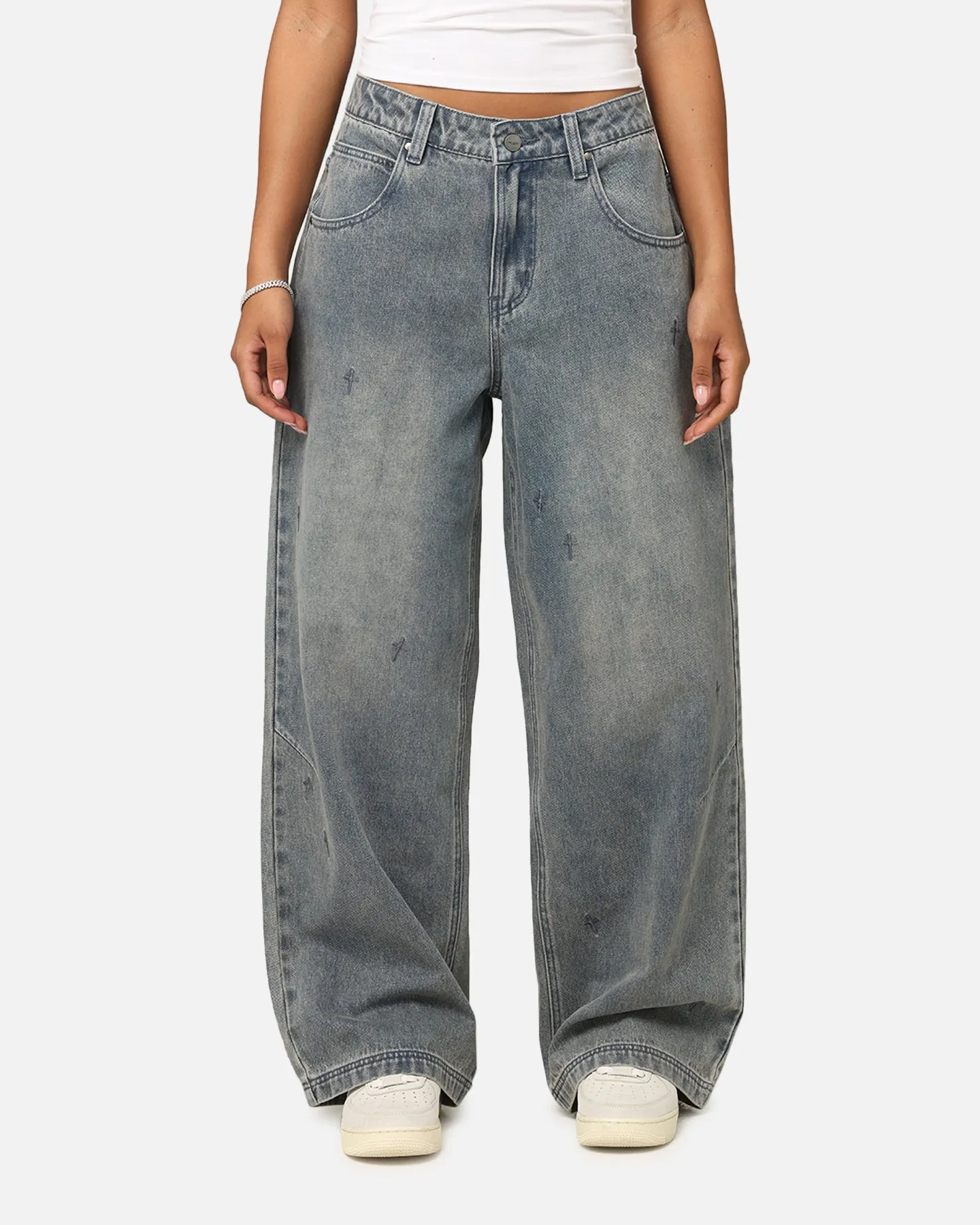 Saint Morta Amplus Graveyard Jeans Dirty Denim sold by Culture Kings