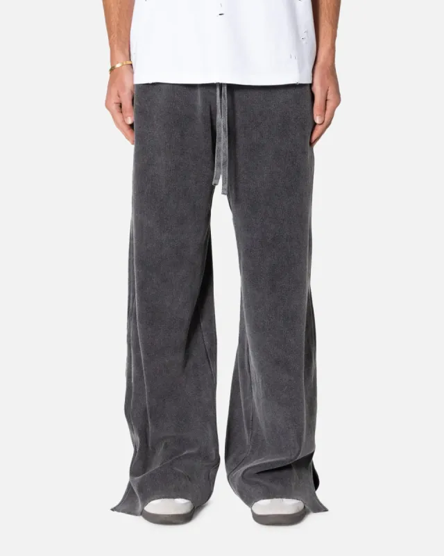 MNML Ribbed Slinky Sweatpants Black sold by Culture Kings