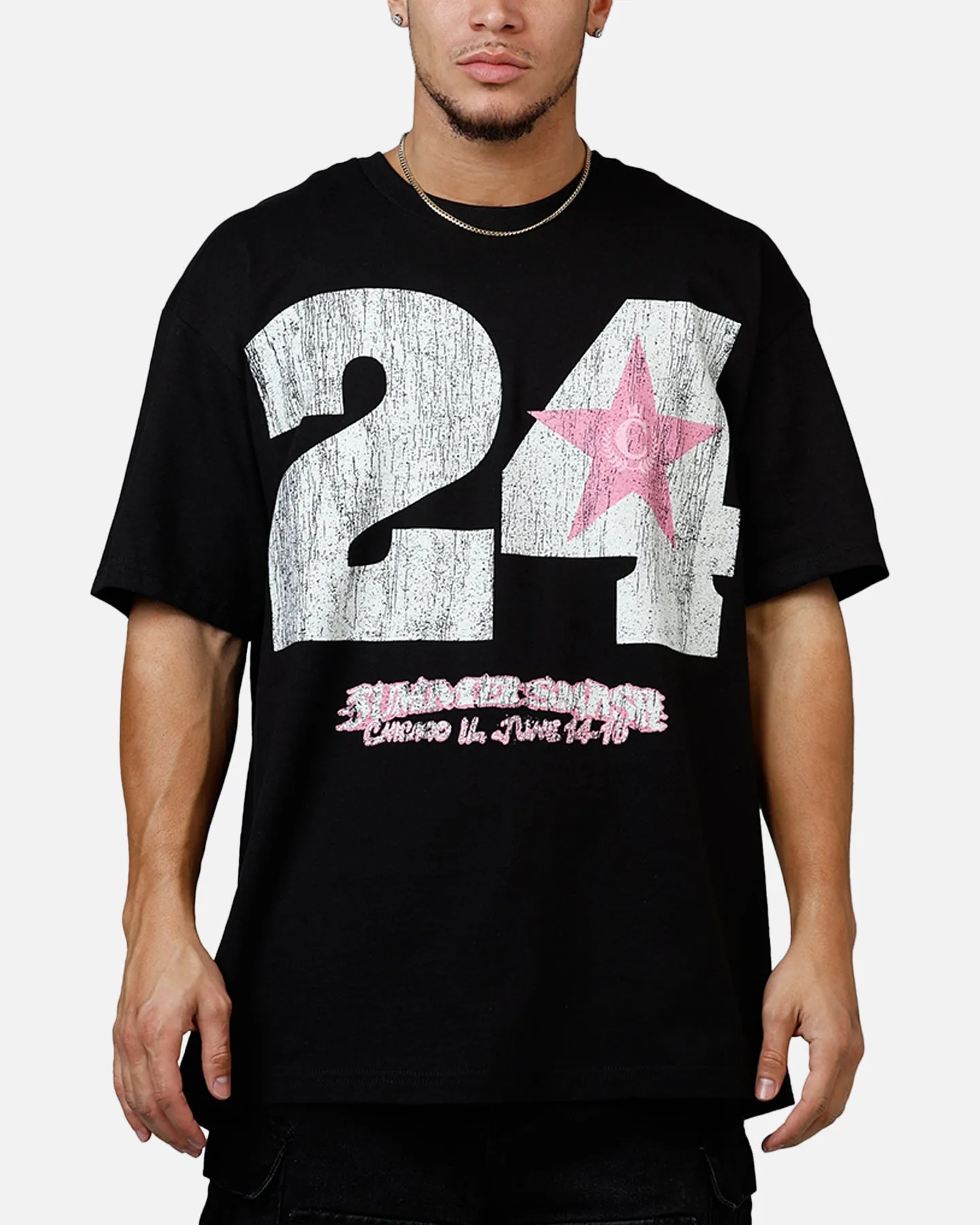 Summer Smash Line Up Vintage T-Shirt Washed Black sold by Culture Kings