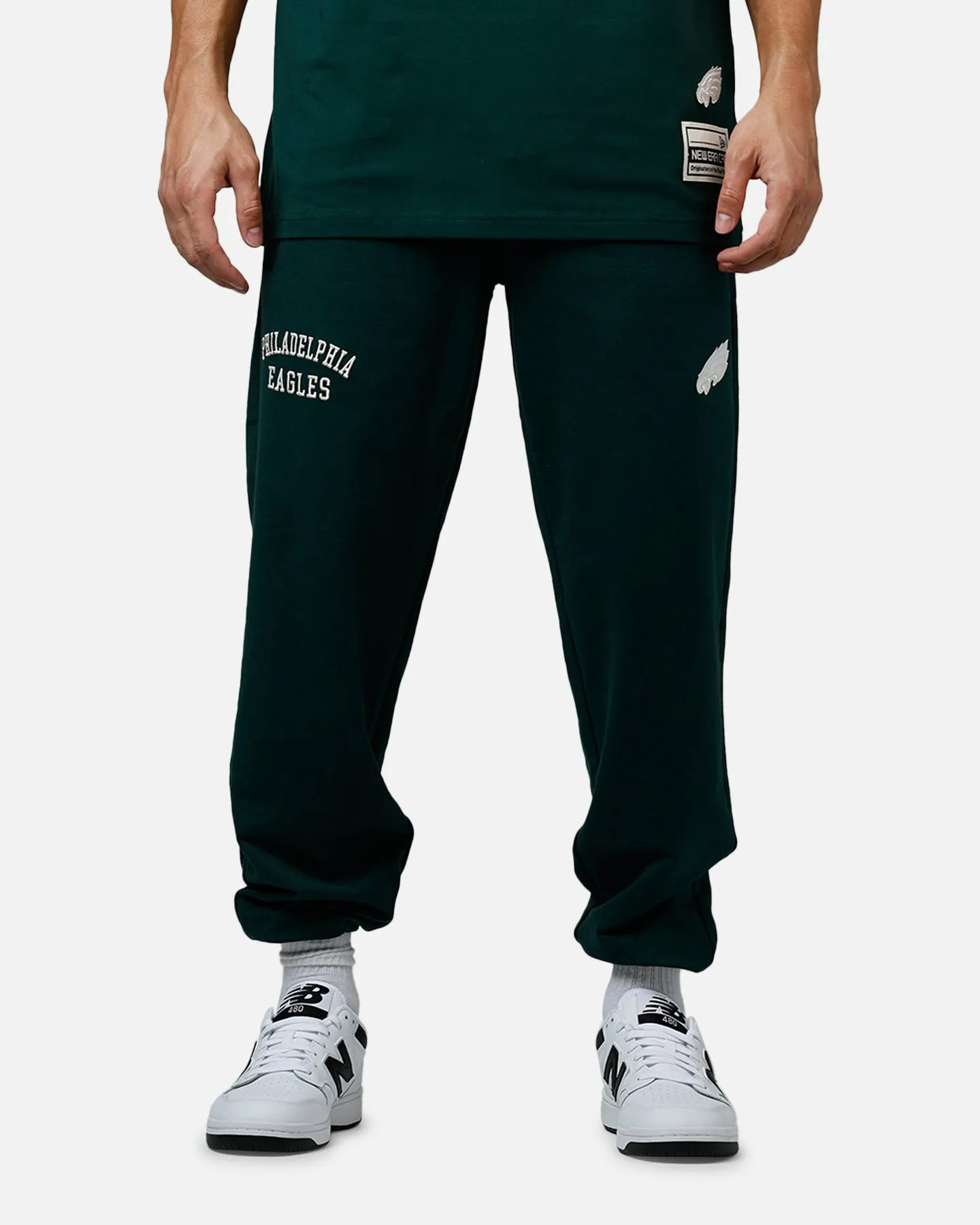 New Era Philadelphia Eagles Logo Select Sweat Pants Dark Green sold by Culture Kings