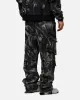 MNML Ultra Baggy Rip Denim Cargo Pant Black sold by Culture Kings