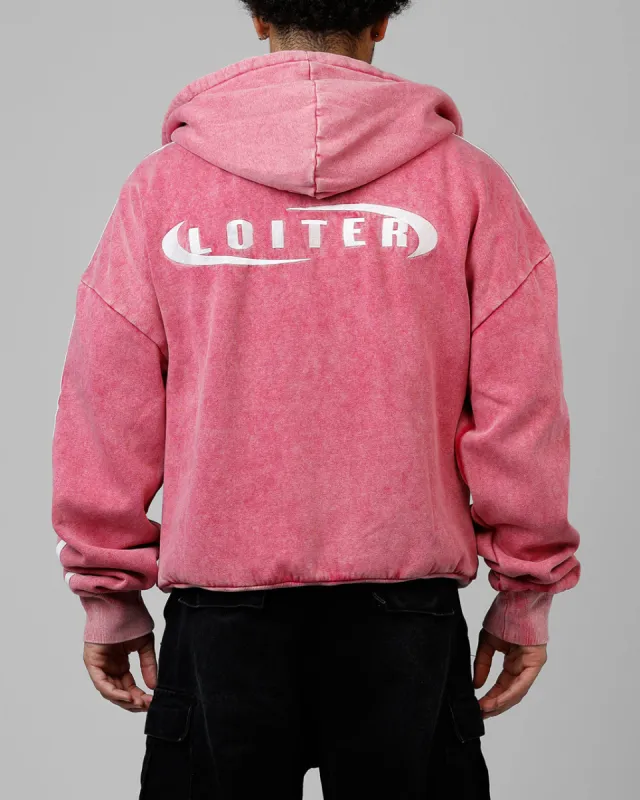 Loiter Night Vision Hoodie Washed Purple sold by Culture Kings