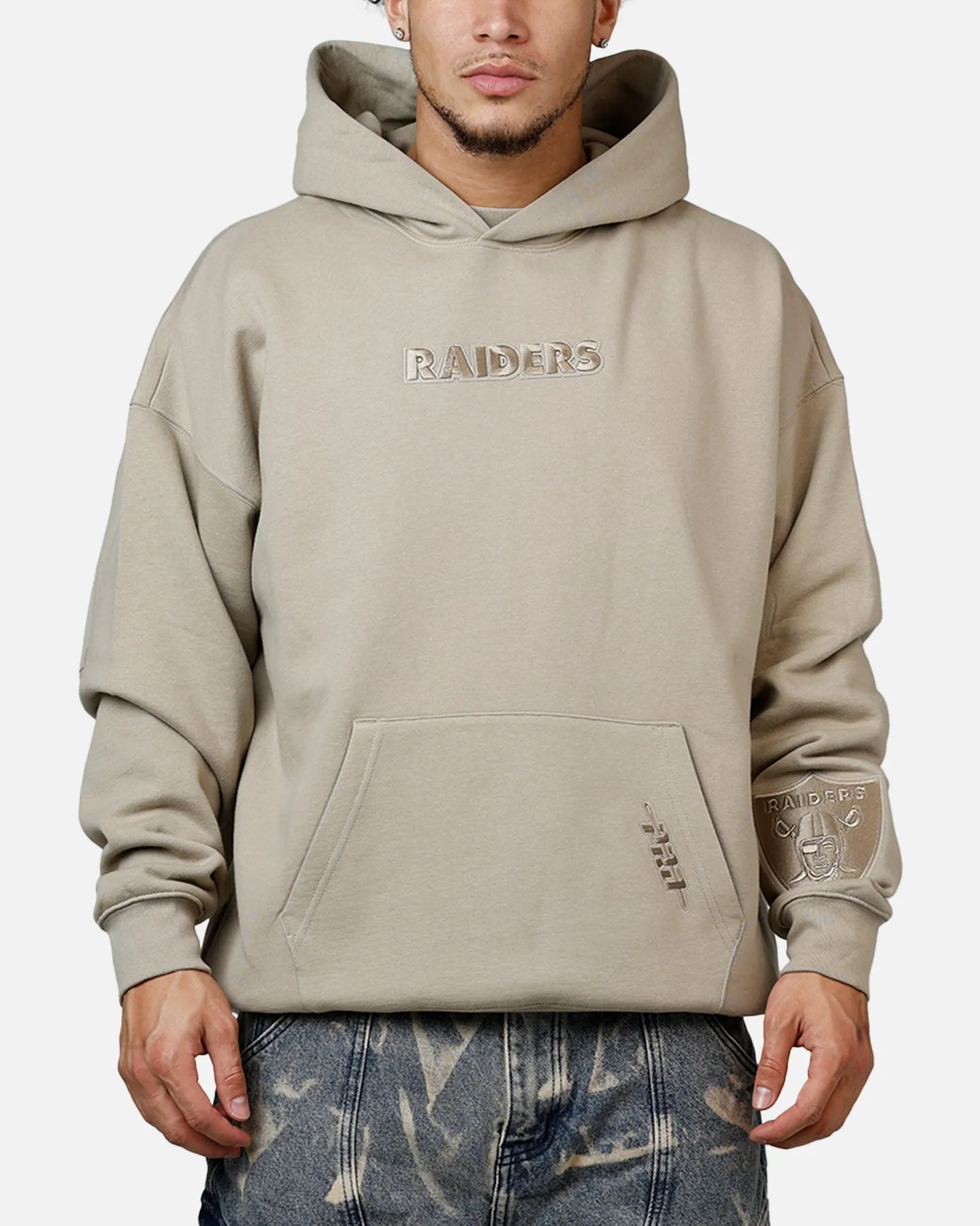 Pro Standard Las Vegas Raiders Wingspan Hoodie Taupe sold by Culture Kings product image thumbnail 2