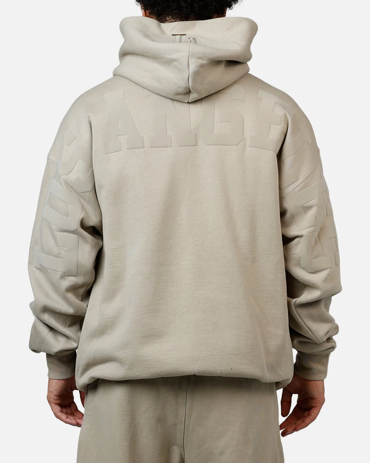 Pro Standard Los Angeles Dodgers Wingspan Hoodie Taupe sold by Culture Kings