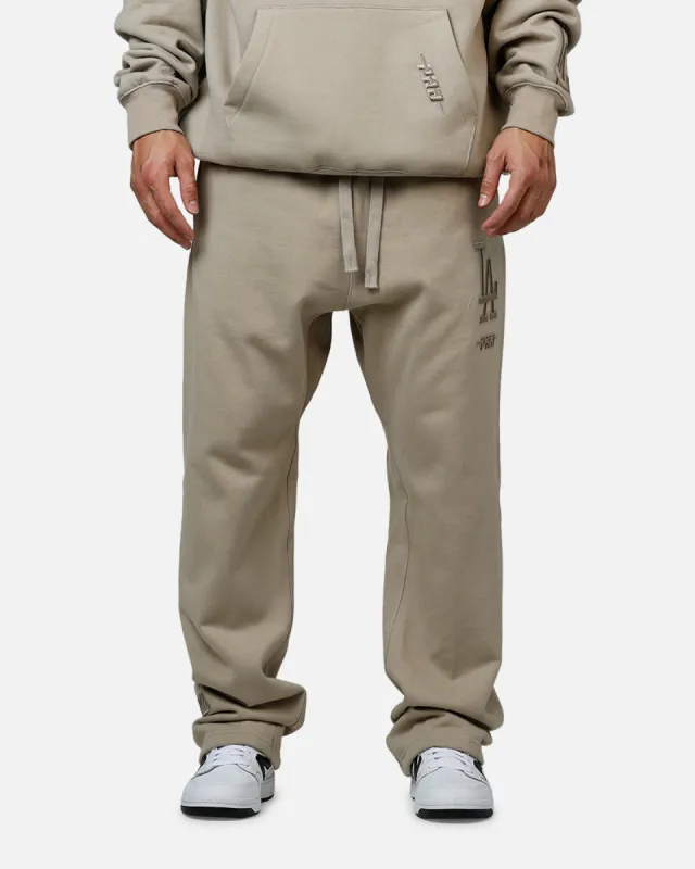 Pro Standard Los Angeles Dodgers Wingspan Pants Taupe sold by Culture Kings