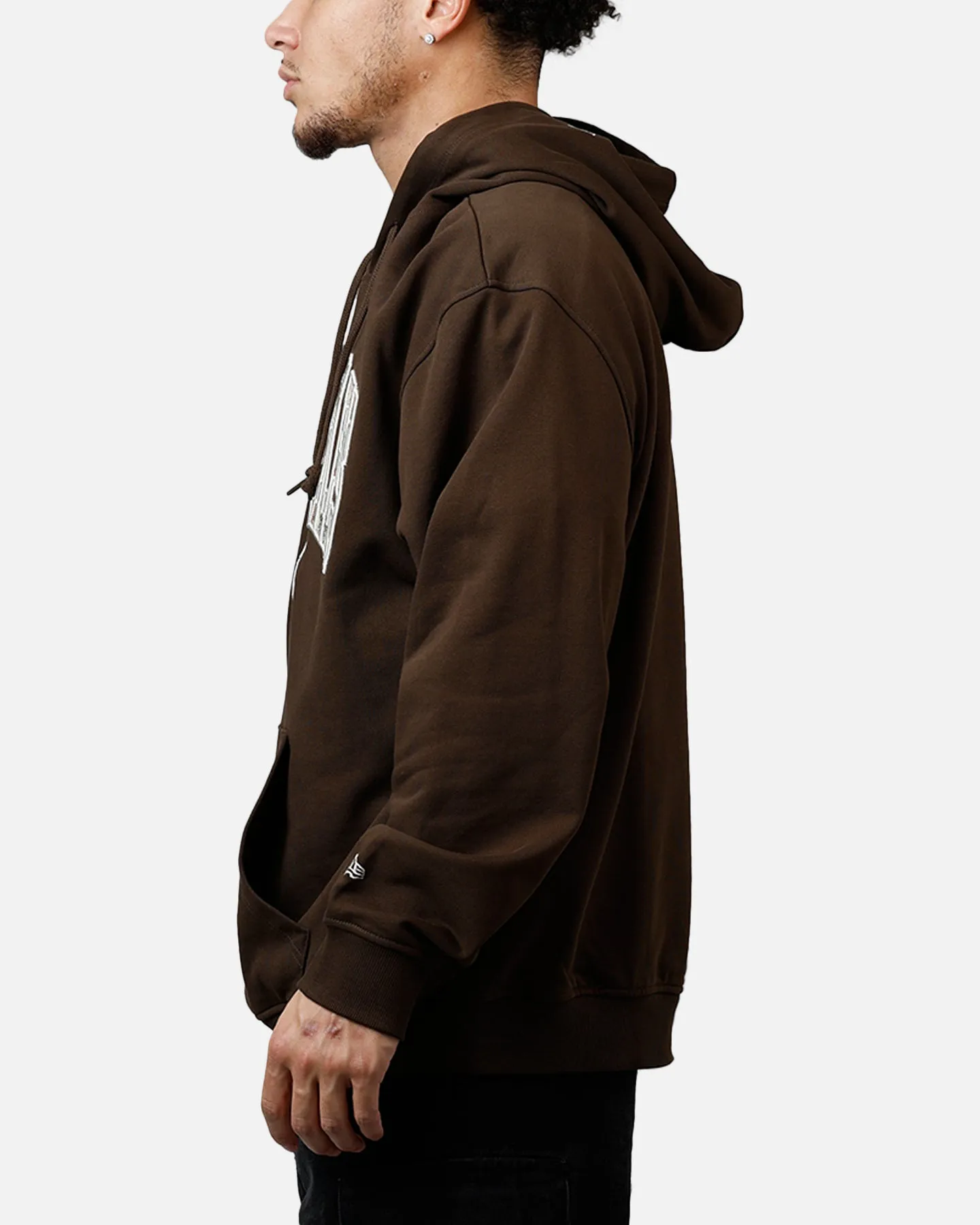 New Era Los Angeles Lakers Upholstery Hoodie Walnut sold by Culture Kings product image thumbnail 5