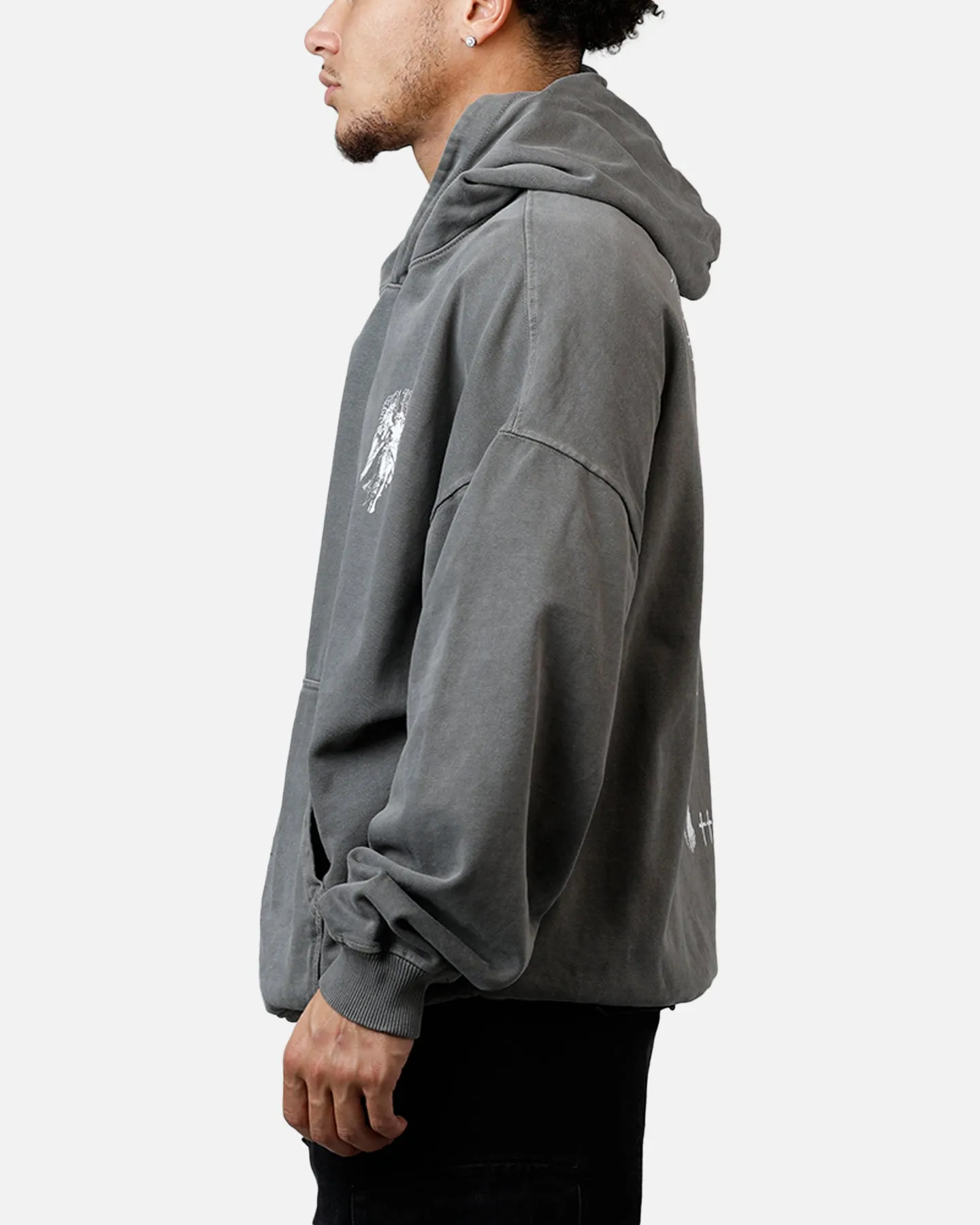 Saint Morta Lucian Premium Hoodie Washed Charcoal sold by Culture Kings product image thumbnail 5