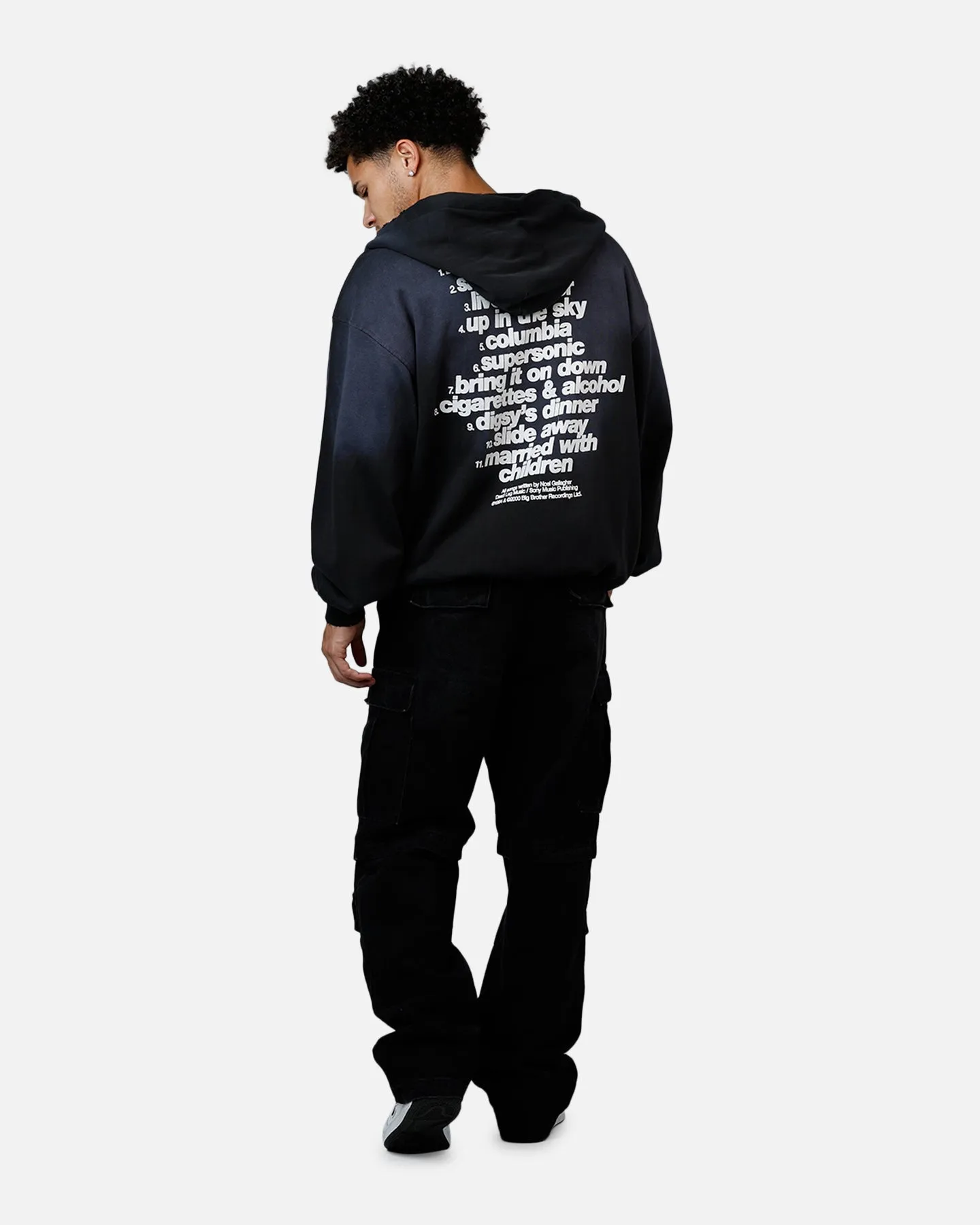 Global Merchandising Oasis Potassium Full Zip Hoodie Black sold by Culture Kings product image thumbnail 5