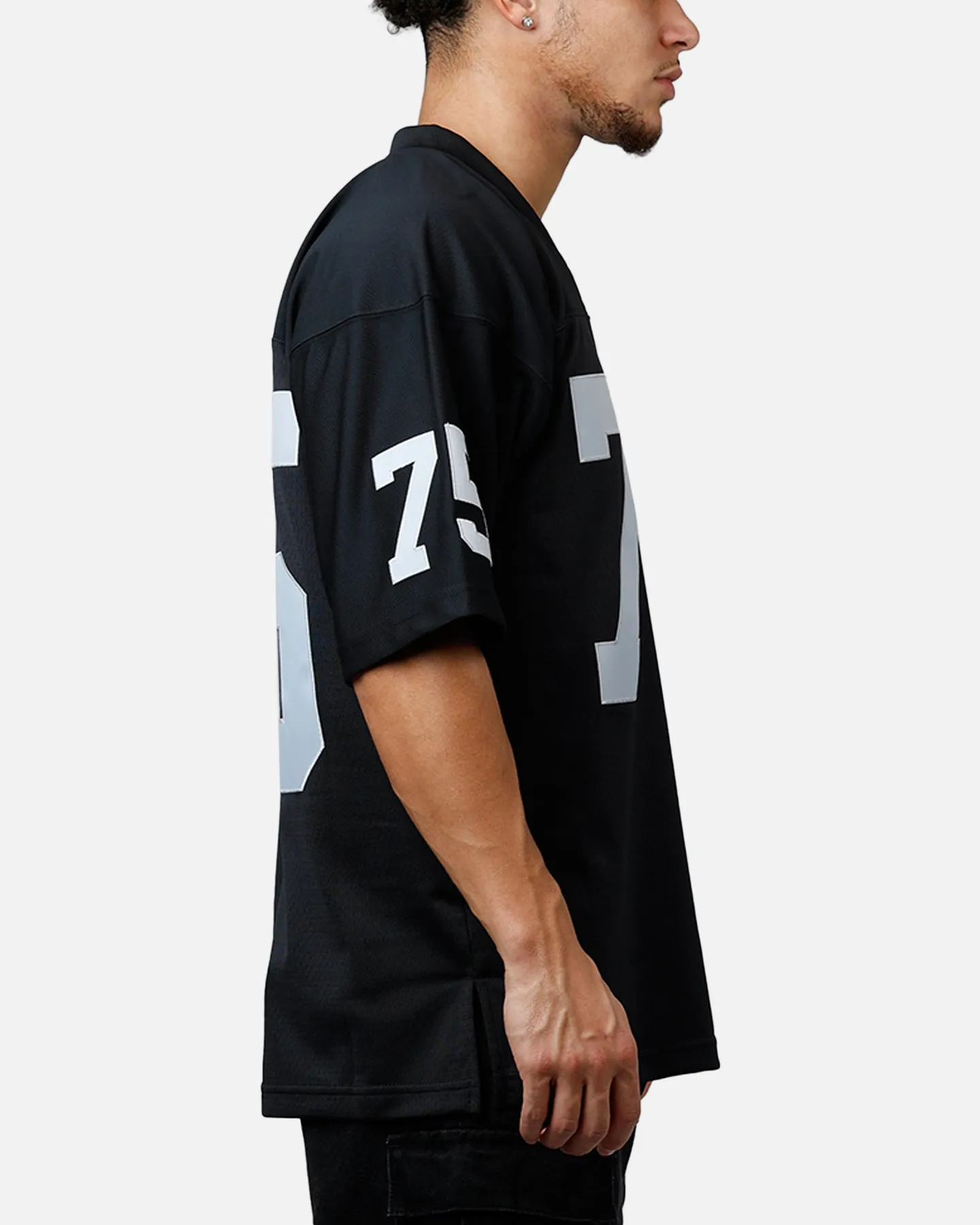 Mitchell & Ness Oakland Raiders Howie Long #75 Jersey Black sold by Culture Kings product image thumbnail 4