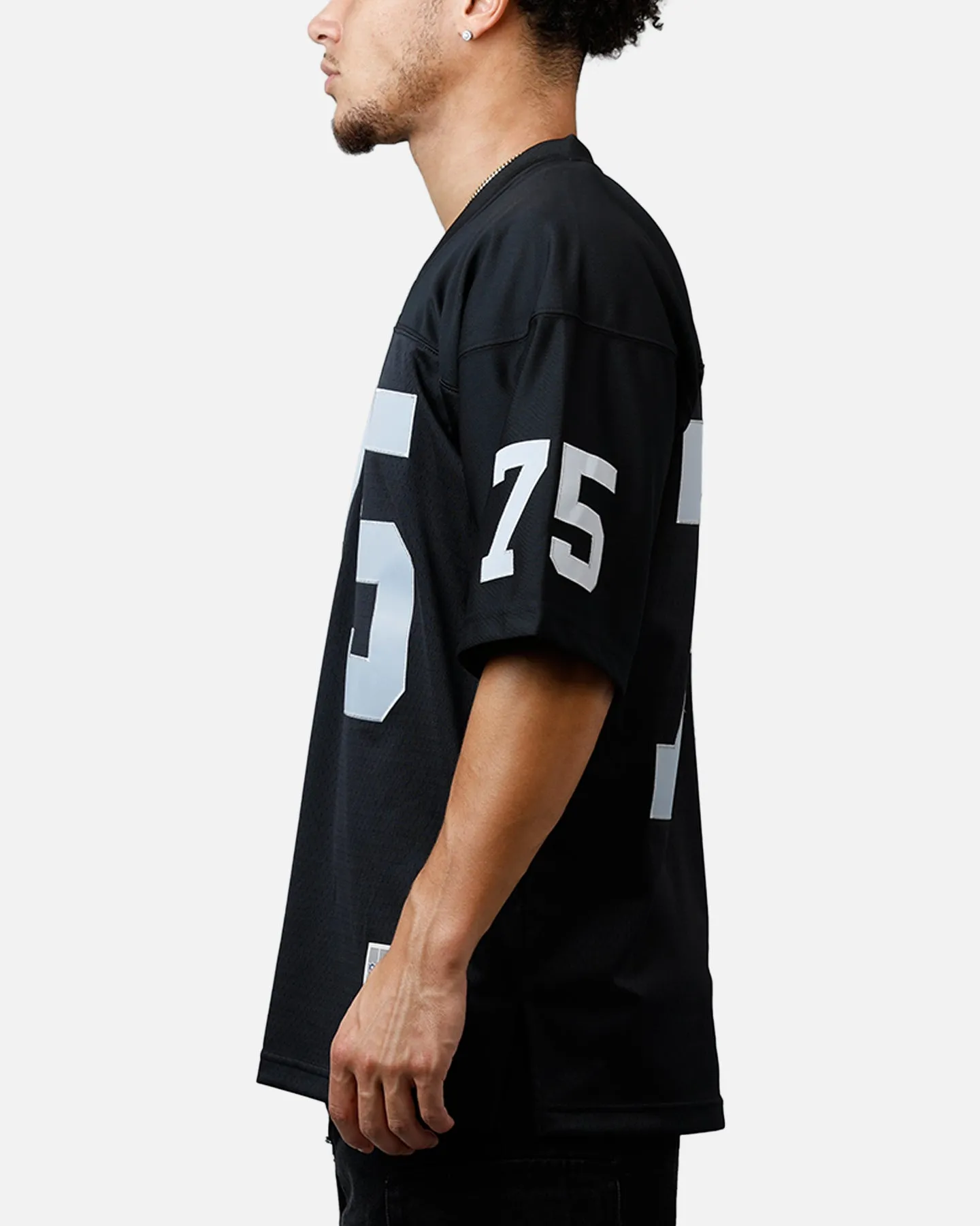 Mitchell & Ness Oakland Raiders Howie Long #75 Jersey Black sold by Culture Kings product image thumbnail 5
