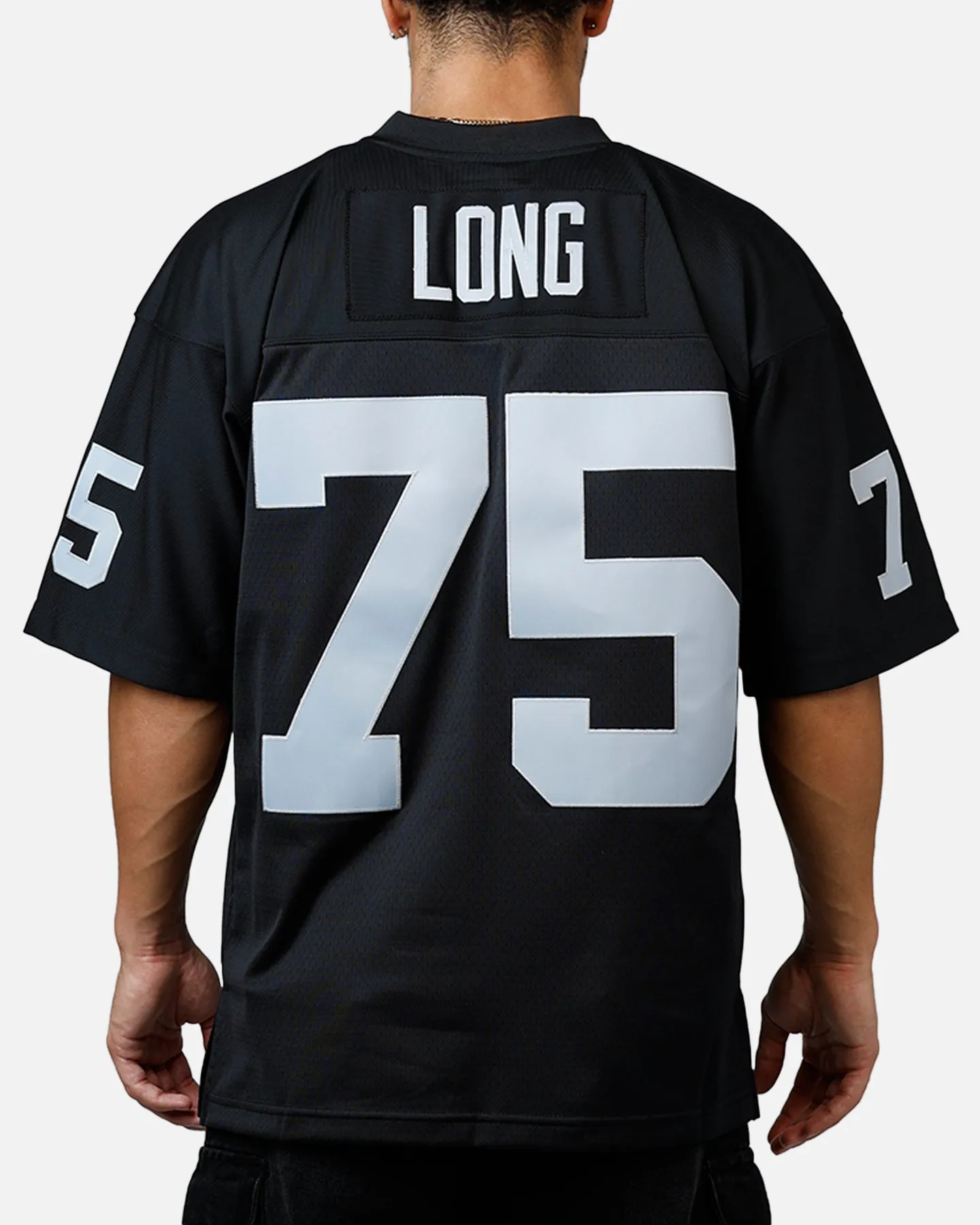 Mitchell & Ness Oakland Raiders Howie Long #75 Jersey Black sold by Culture Kings