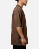 Saint Morta Virtues Mock Neck T-Shirt Brown sold by Culture Kings