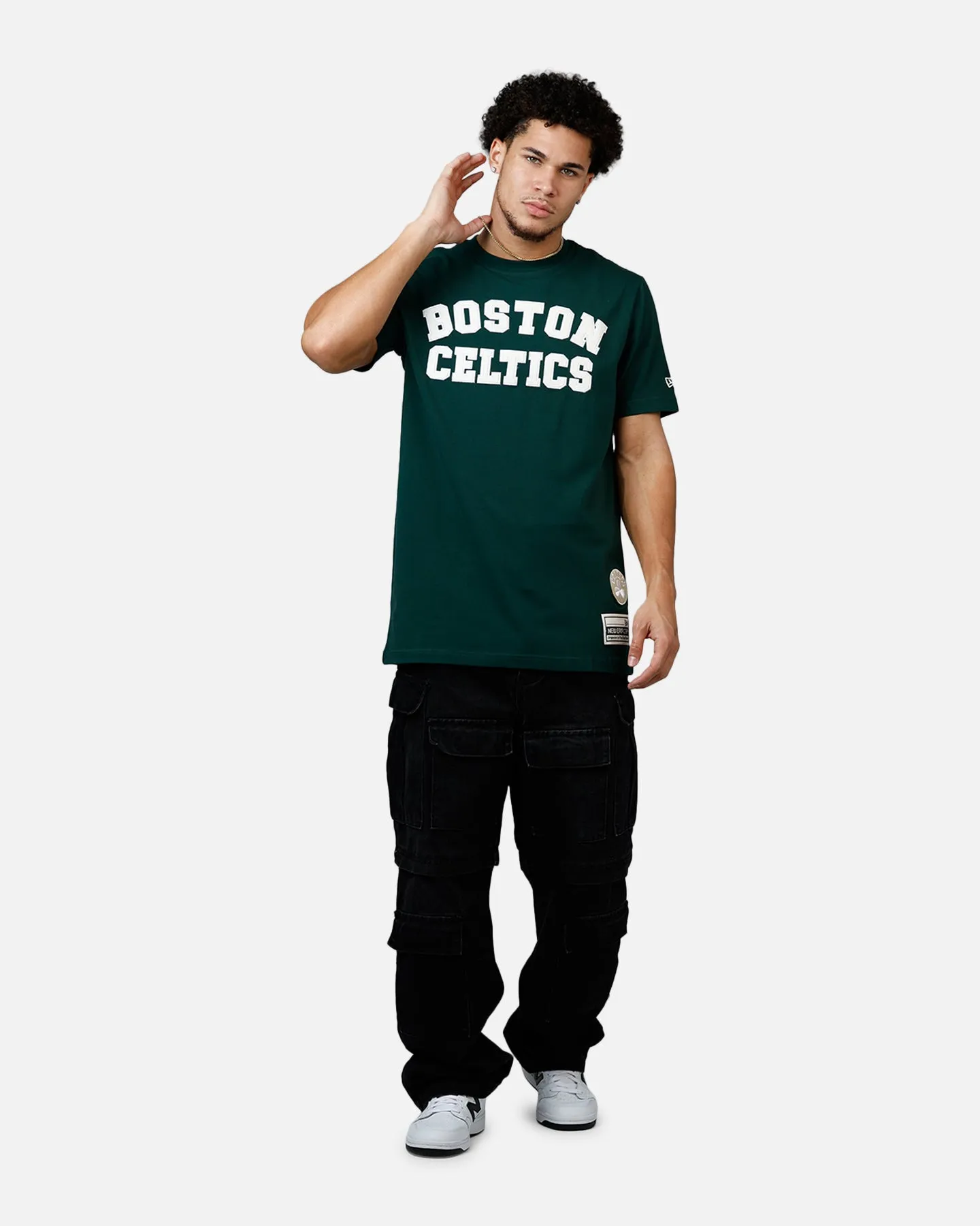 New Era Boston Celtics Logo Select T-Shirt Dark Green sold by Culture Kings product image thumbnail 3