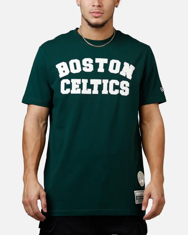 New Era Boston Celtics Logo Select T-Shirt Dark Green sold by Culture Kings
