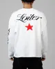 Loiter American Dream Waffle Knit Long Sleeve T-Shirt White sold by Culture Kings