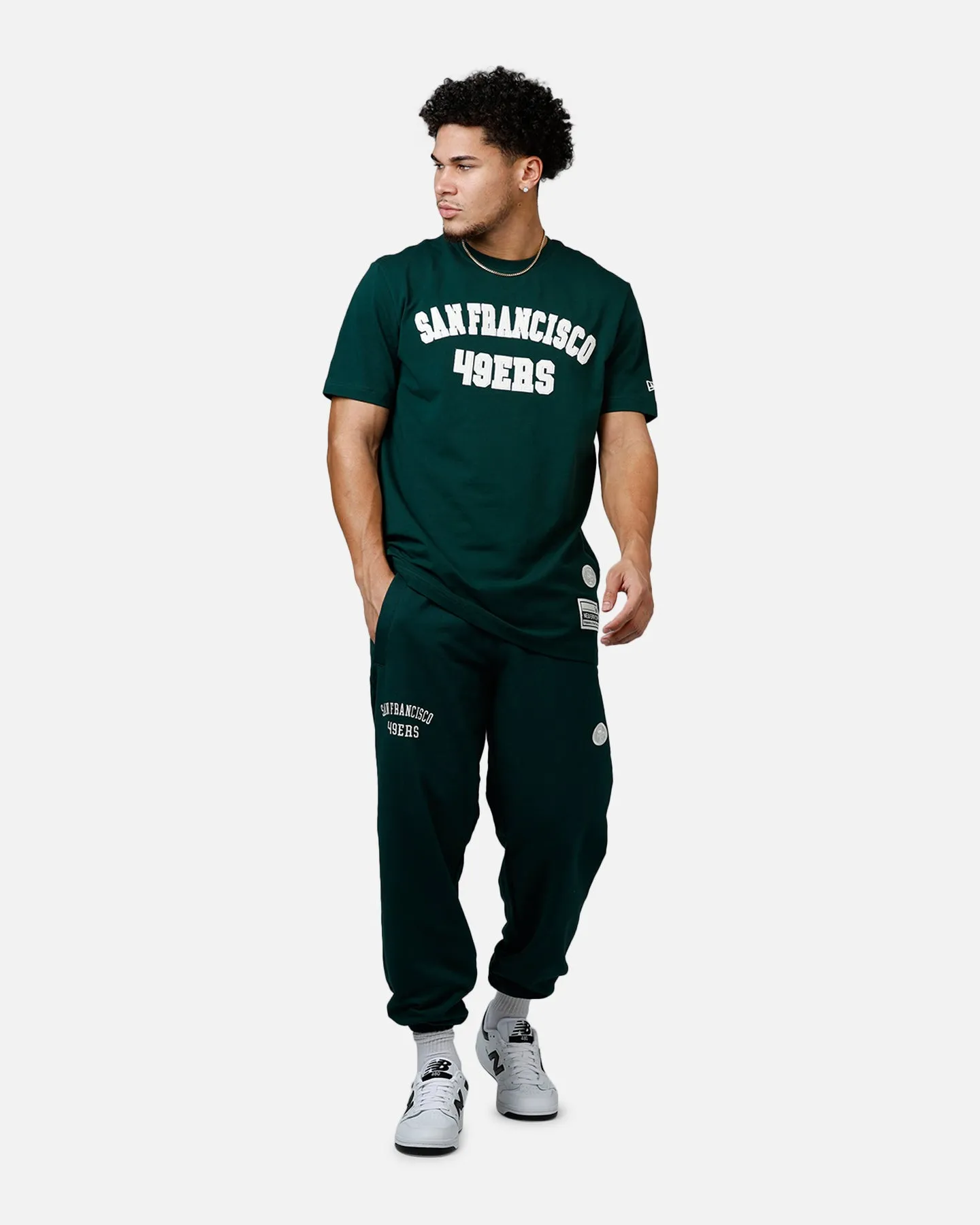 New Era San Francisco 49ers Logo Select T-Shirt Dark Green sold by Culture Kings product image thumbnail 3