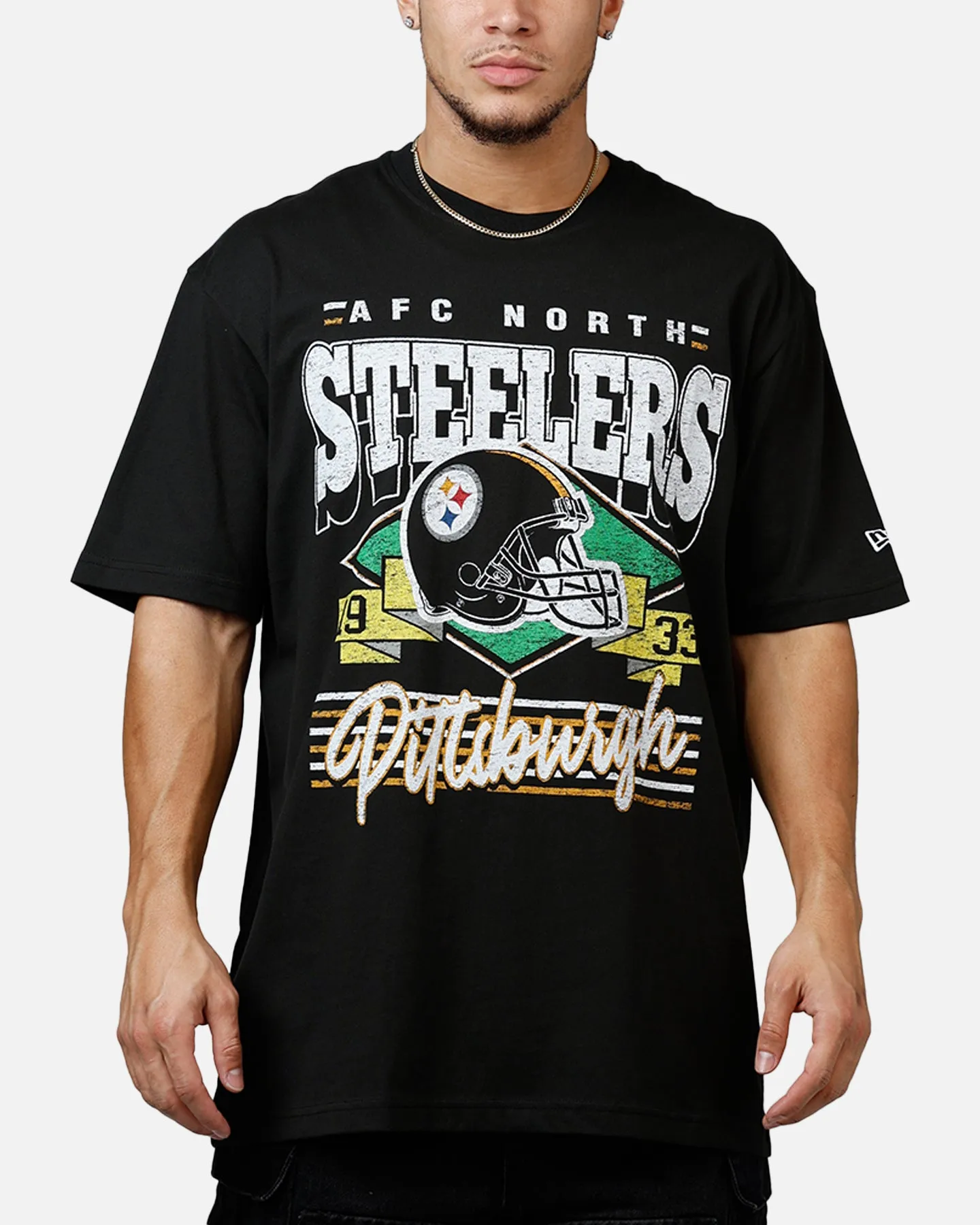 New Era Pittsburgh Steelers Sport Class T-Shirt Black sold by Culture Kings