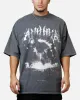 The Anti Order Alien Mock Neck T-Shirt Washed Charcoal sold by Culture Kings