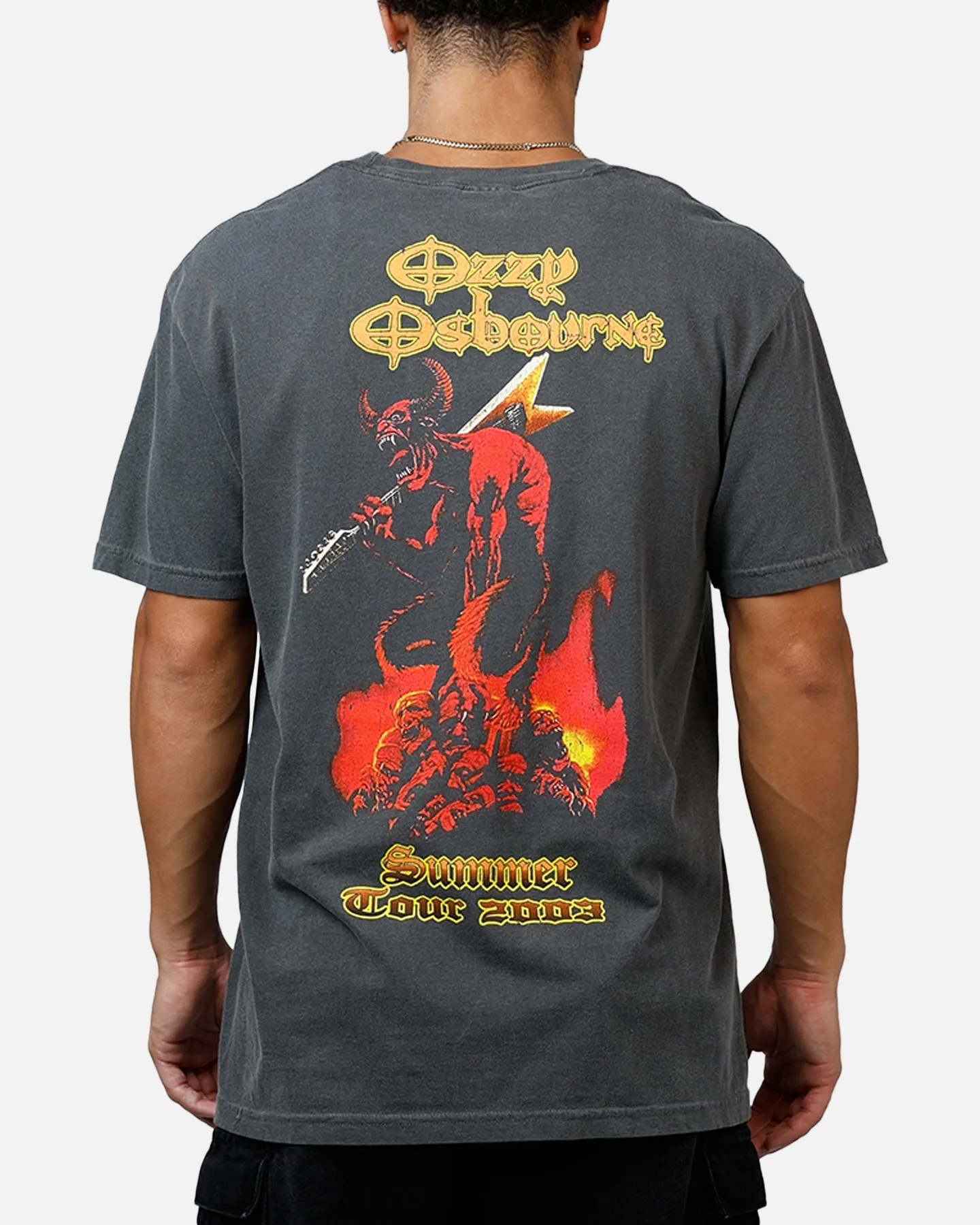 Global Merchandising Ozzy Osbourne 2003 Ozzfest T-Shirt Washed Black sold by Culture Kings product image thumbnail 2