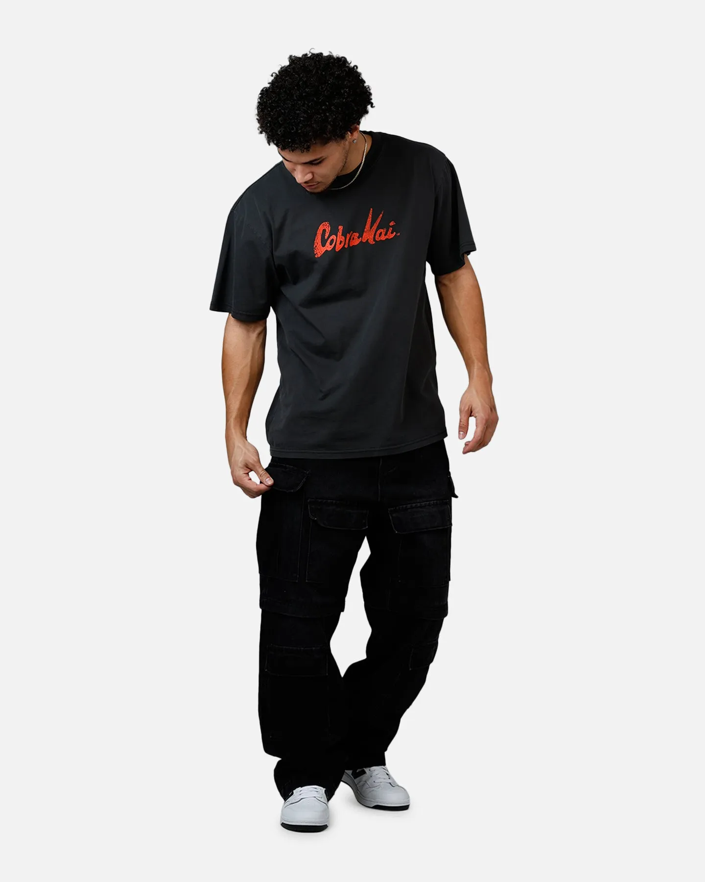 Philcos X Cobra Kai No Mercy T-Shirt Black sold by Culture Kings product image thumbnail 3