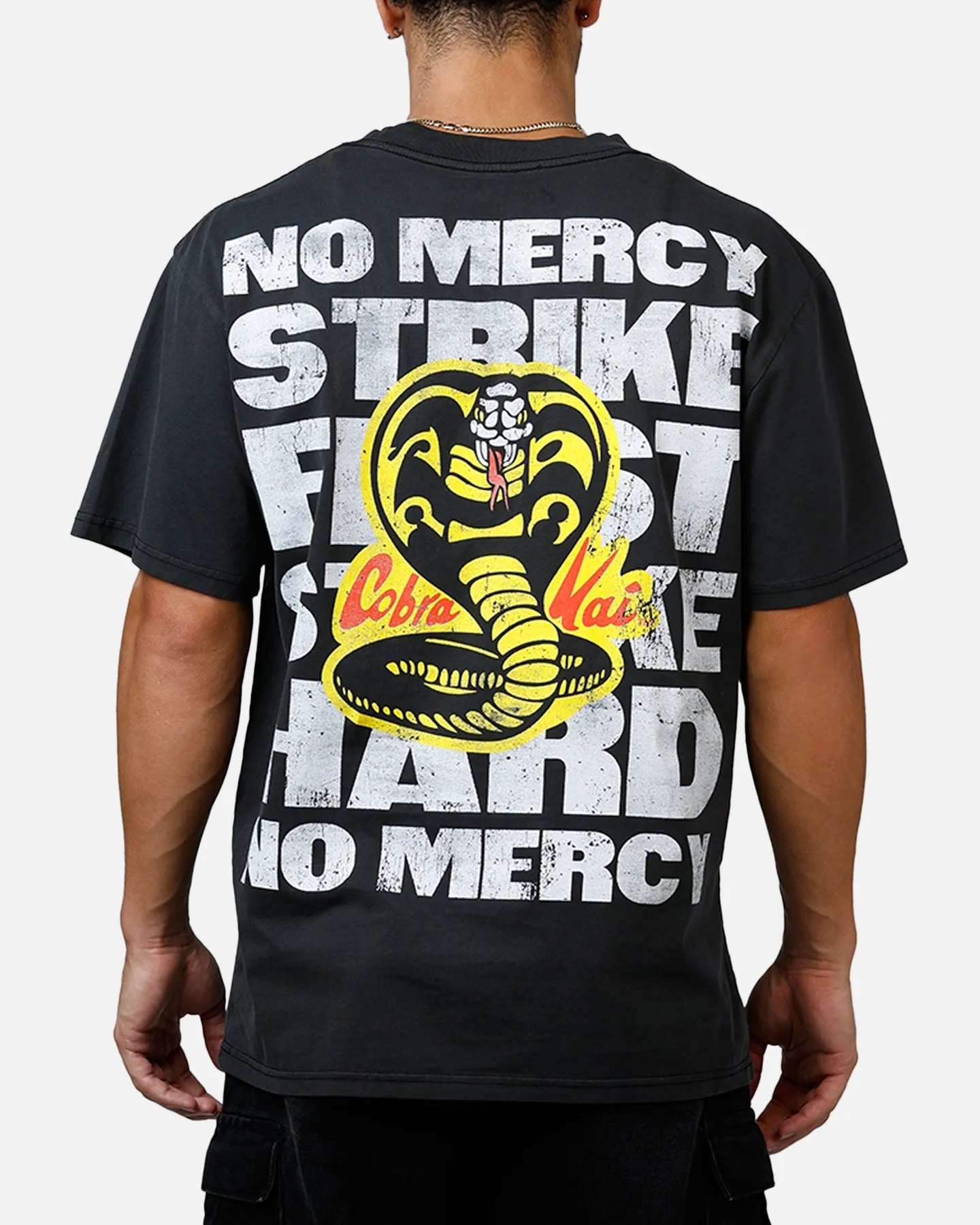 Philcos X Cobra Kai No Mercy T-Shirt Black sold by Culture Kings