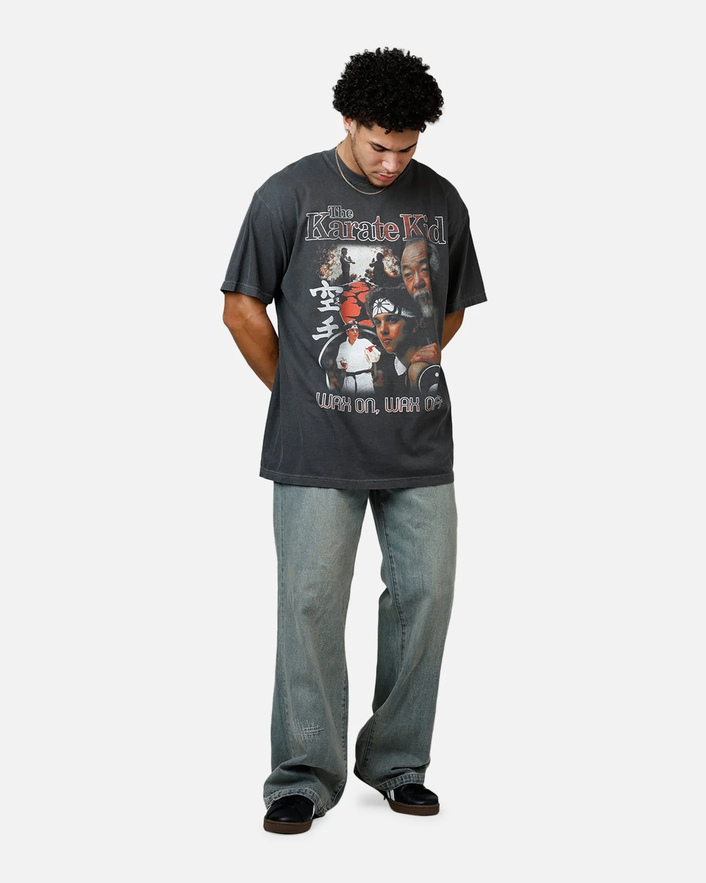 Ripple The Karate Kid T-Shirt Washed Black sold by Culture Kings product image thumbnail 3
