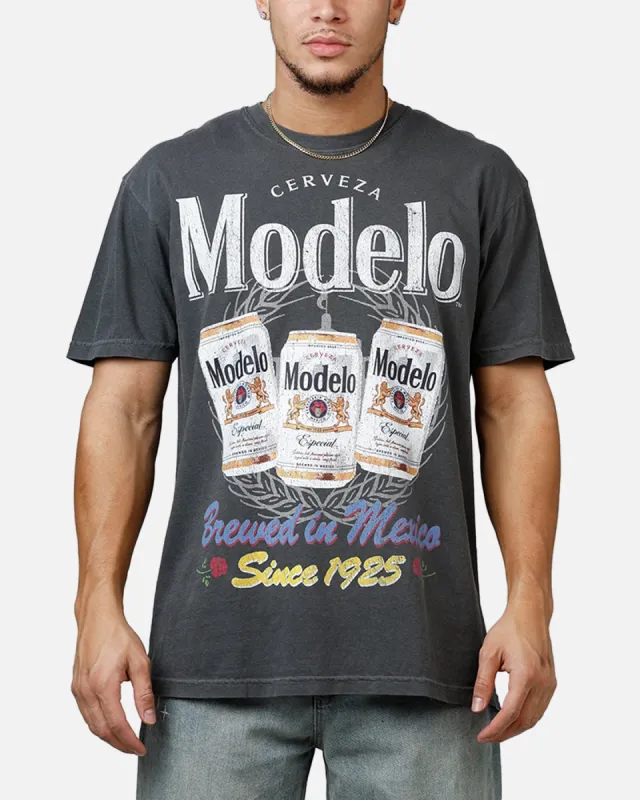 Ripple X Modelo Since 1925 T-Shirt Washed Black made by Culture Kings