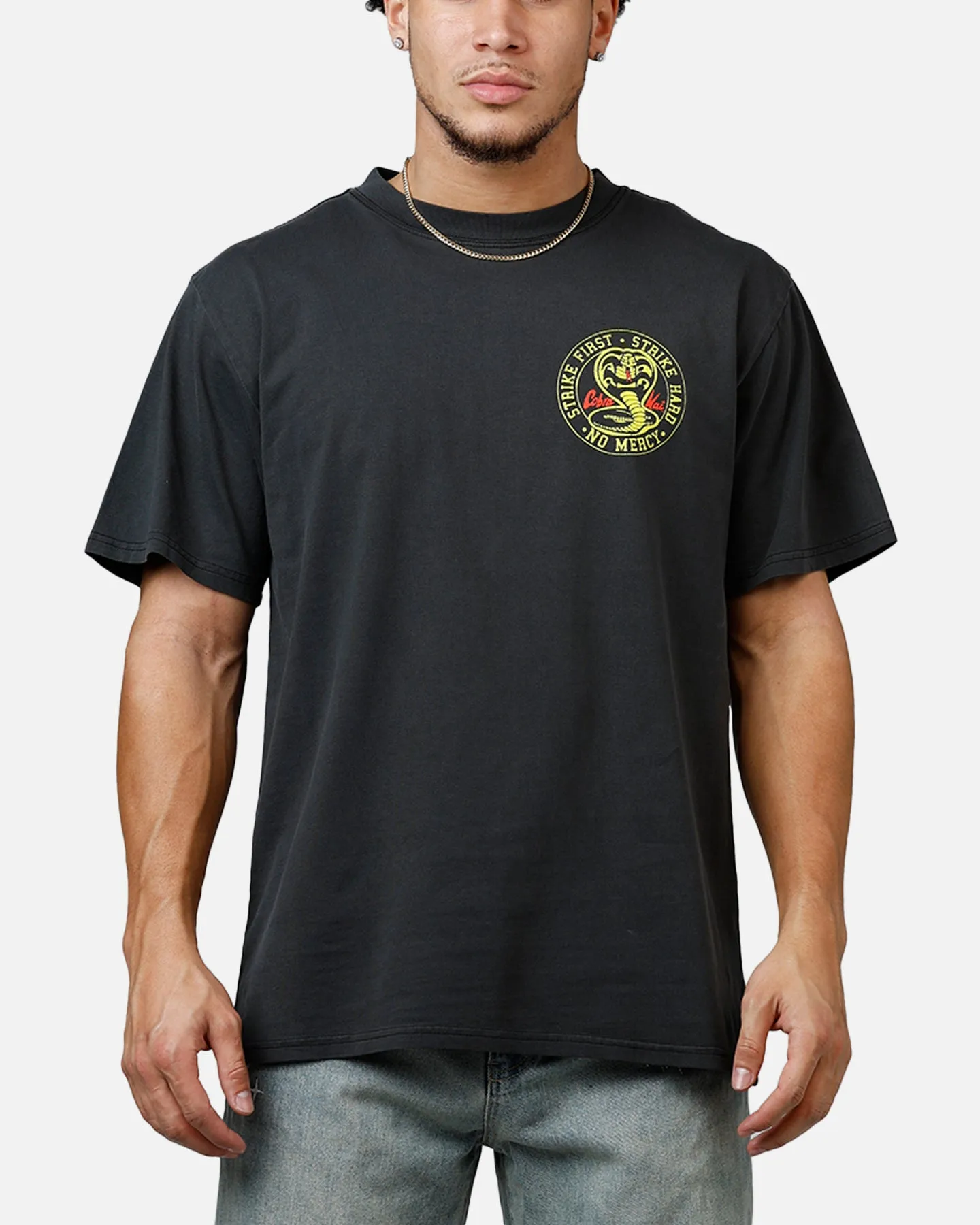 Philcos X Cobra Kai Johnny T-Shirt Black sold by Culture Kings product image thumbnail 2