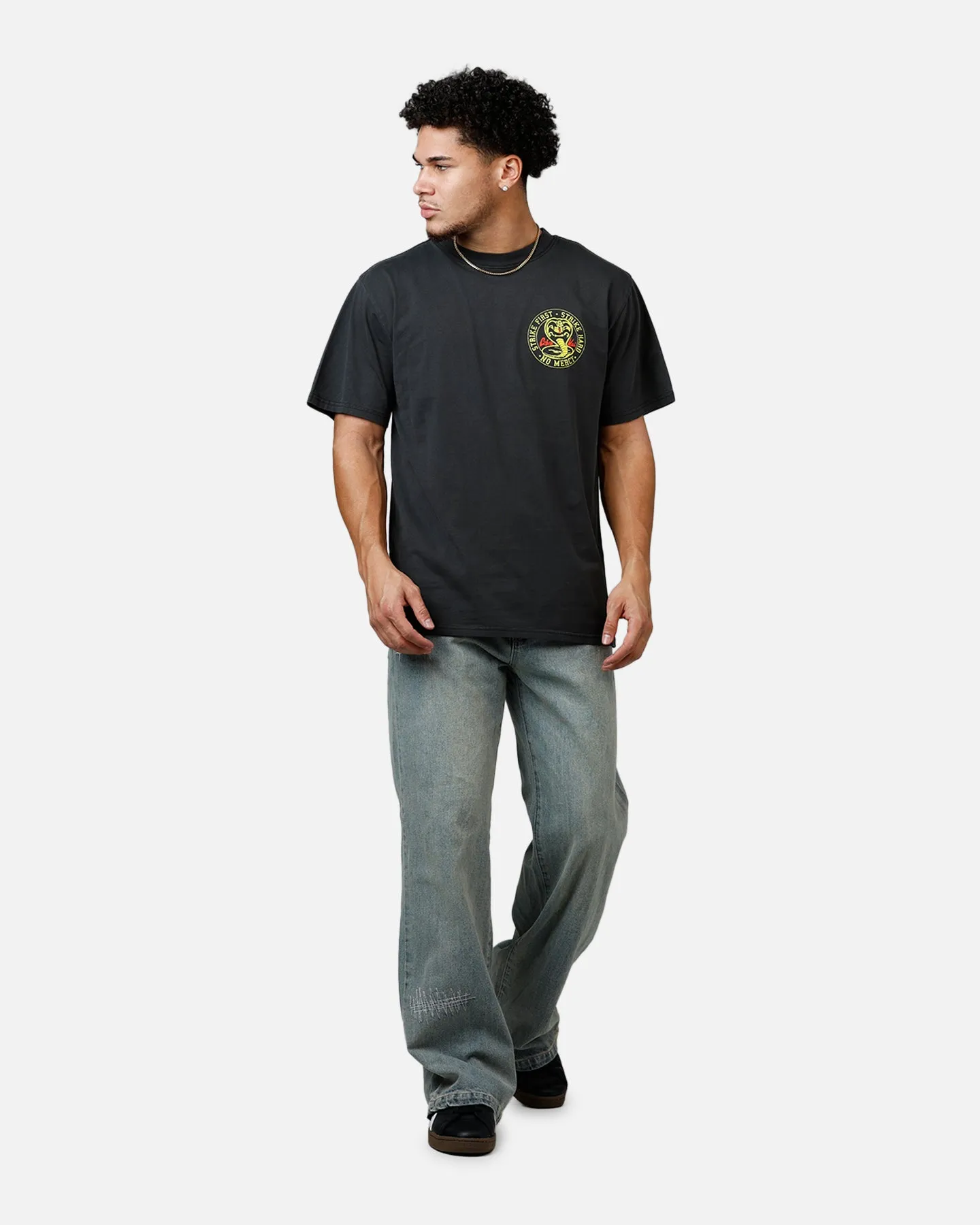 Philcos X Cobra Kai Johnny T-Shirt Black sold by Culture Kings product image thumbnail 3