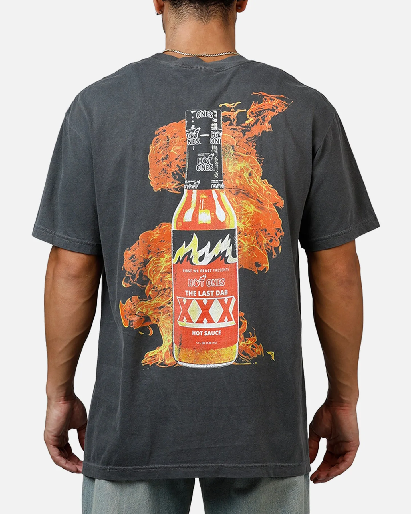 Ripple Hot Ones T-Shirt Washed Black sold by Culture Kings