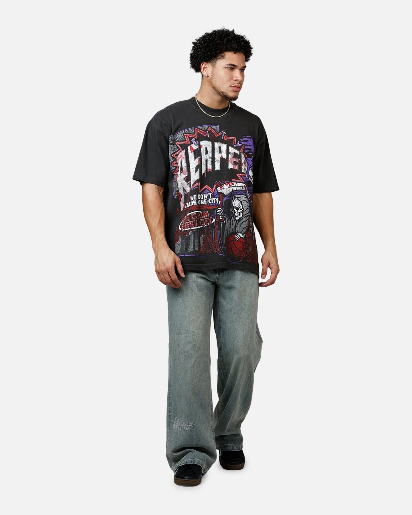 Overtime City T-Shirt Vintage Black sold by Culture Kings product image thumbnail 3