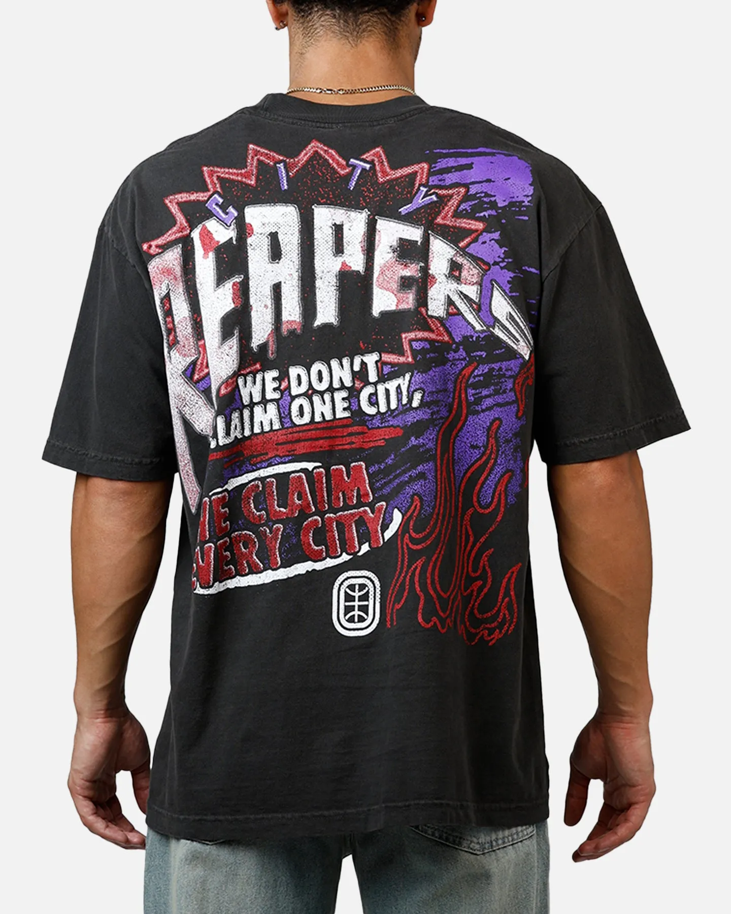 Overtime City T-Shirt Vintage Black sold by Culture Kings product image thumbnail 2