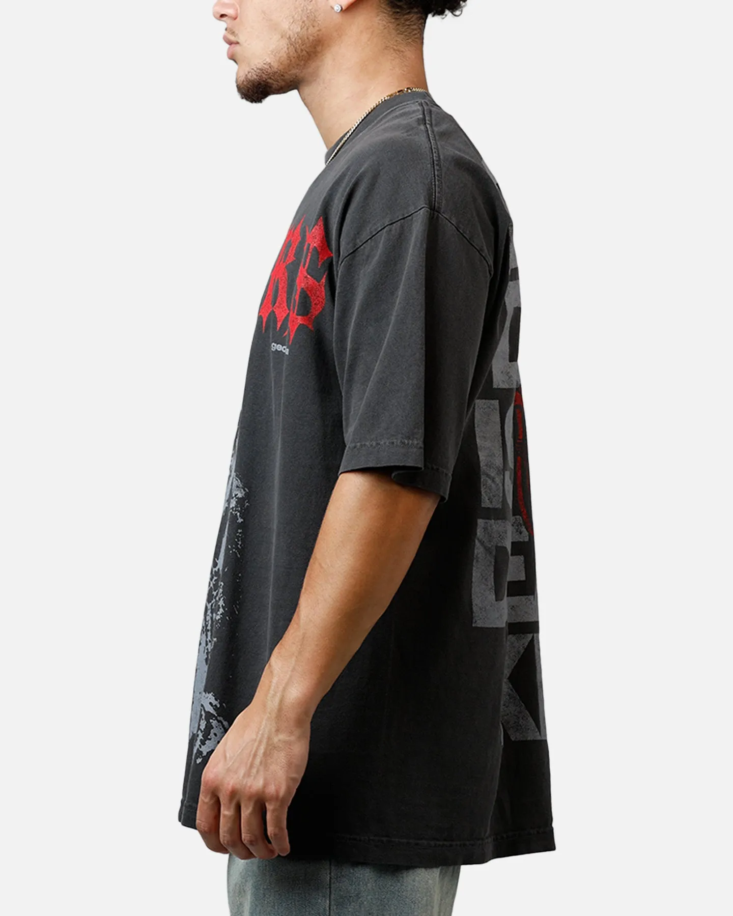 Overtime Kiss T-Shirt Vintage Black sold by Culture Kings product image thumbnail 5