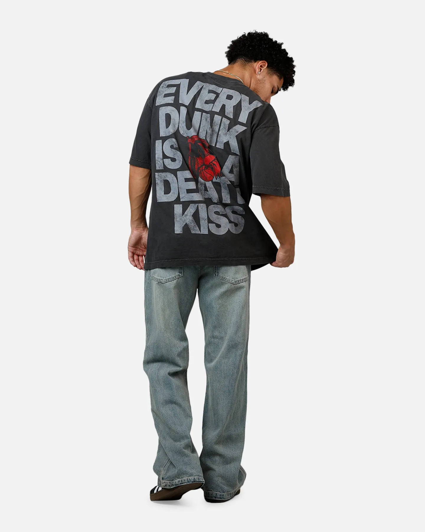 Overtime Kiss T-Shirt Vintage Black sold by Culture Kings product image thumbnail 2